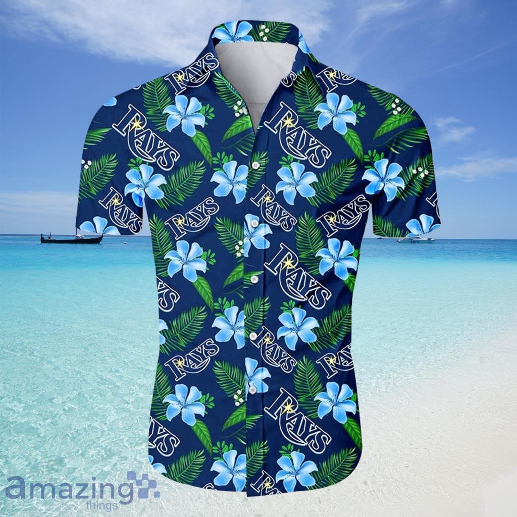 Tampa Bay Rays MLB Flower Hawaiian Shirt Impressive Gift For Fans