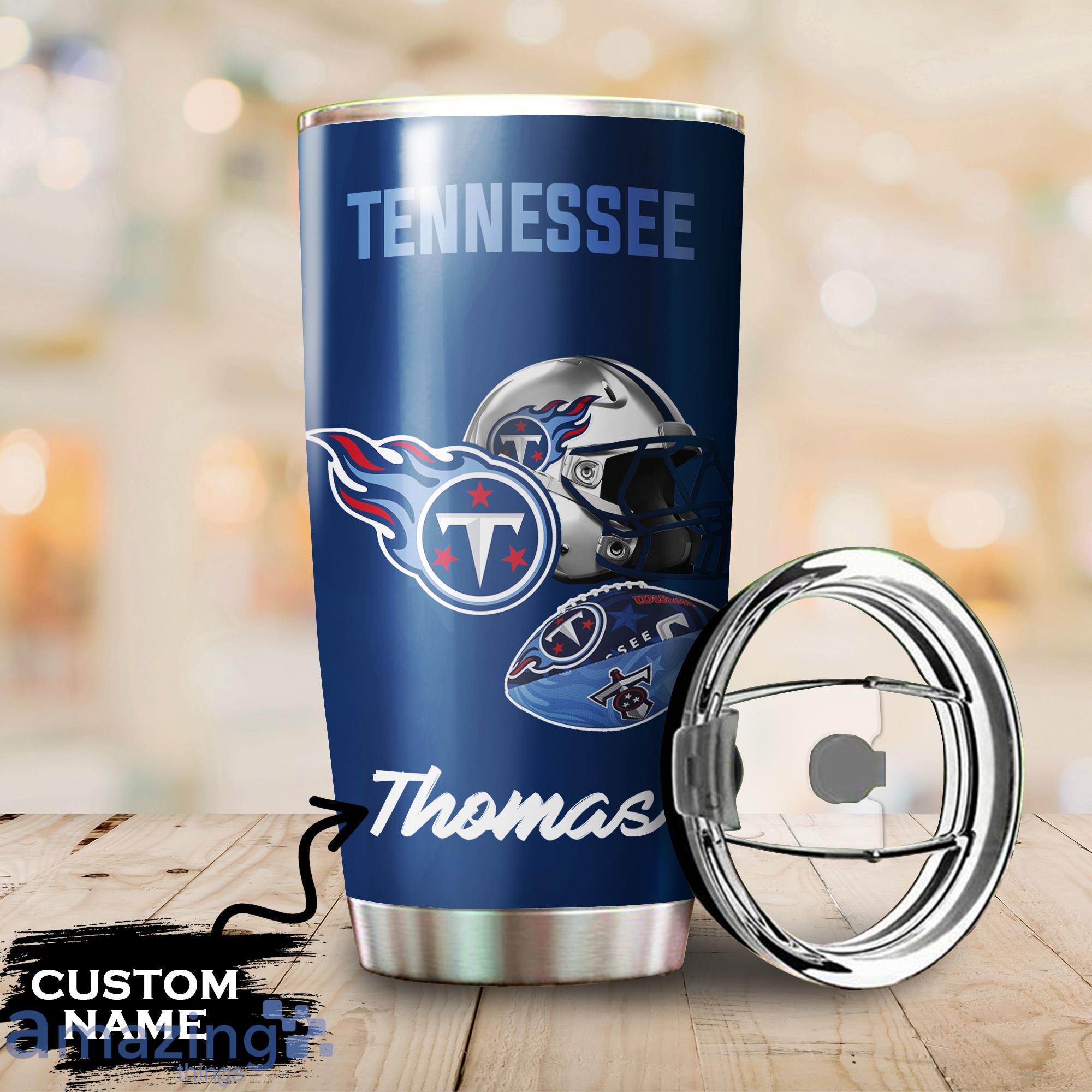 Tennessee Titans Custom Name Tumbler For Fans