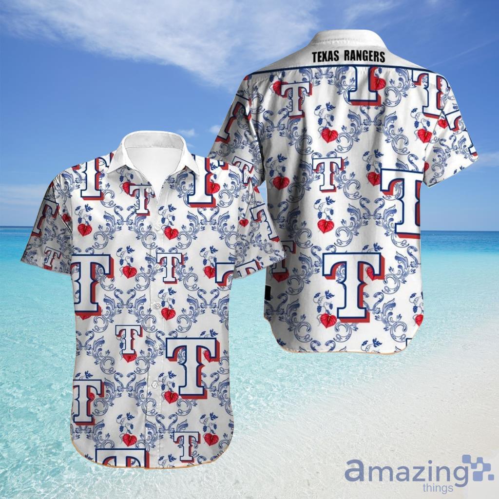 Texas Rangers Hawaiian Shirt For Fans - Texas Rangers Hawaiian Shirt For Fans