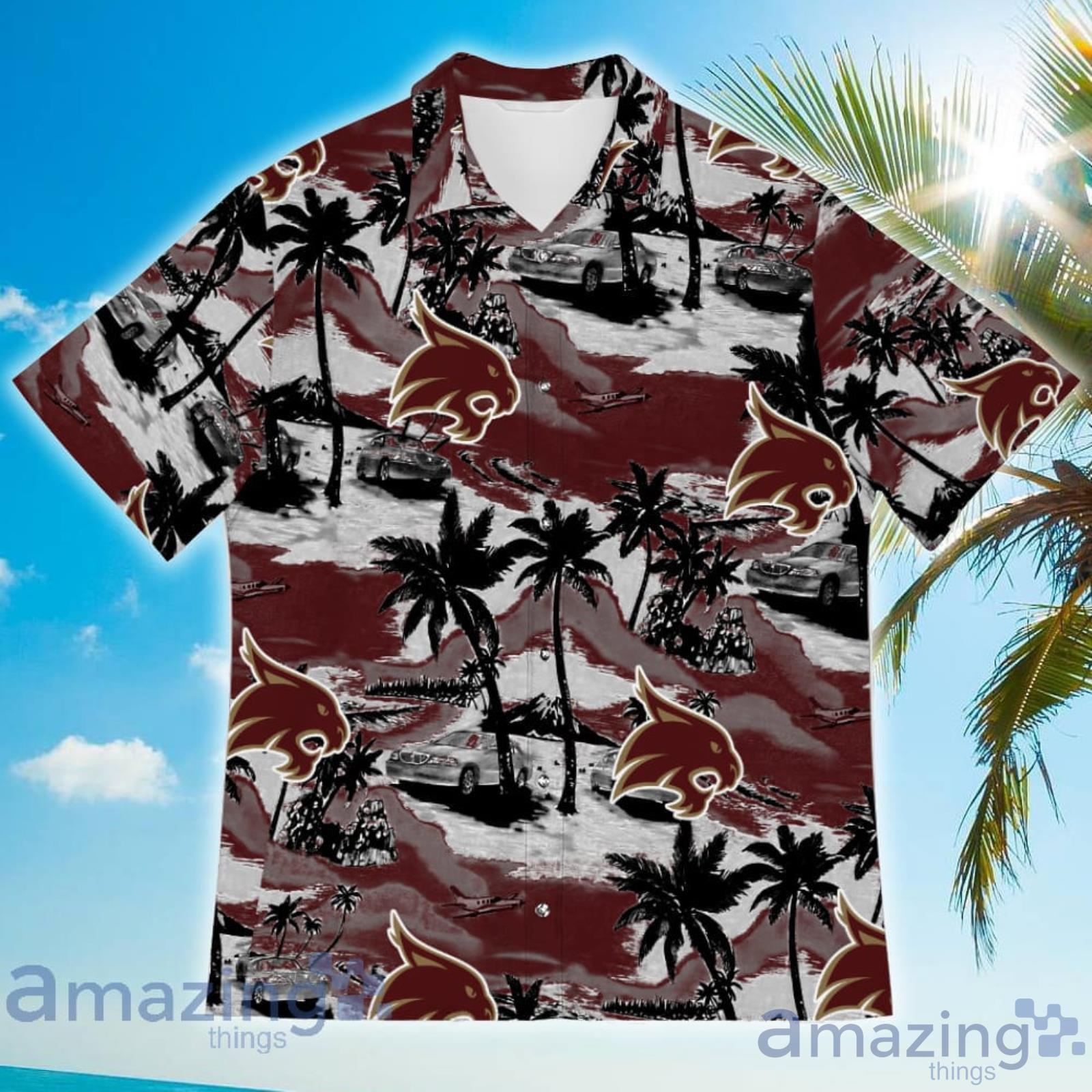 San Antonio Spurs Sports American Tropical Coconut Vintage Patterns  Hawaiian Shirt