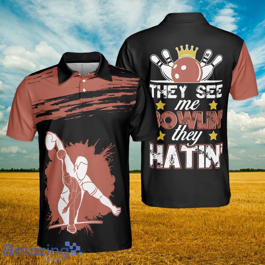 They See Me Bowlin' They Hatin' V2 Polo Shirt - They See Me Bowlin' They Hatin' V2 Polo Shirt