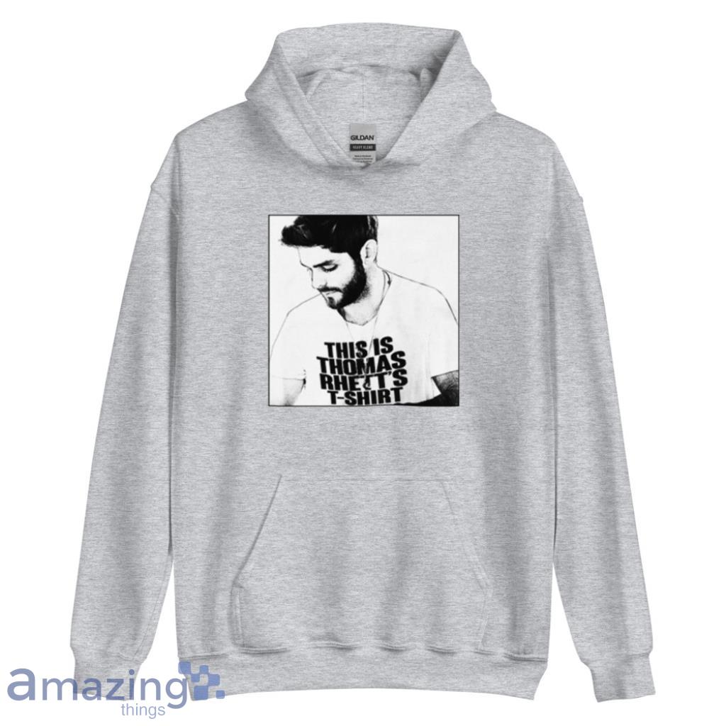 Thomas Rhett 10th Anniversary Thank You For The Memories Black T Shirt image Thomas Rhett 10th Anniversary Thank You For The Memories Black T Shirt - Unisex Heavy Blend Hooded Sweatshirt