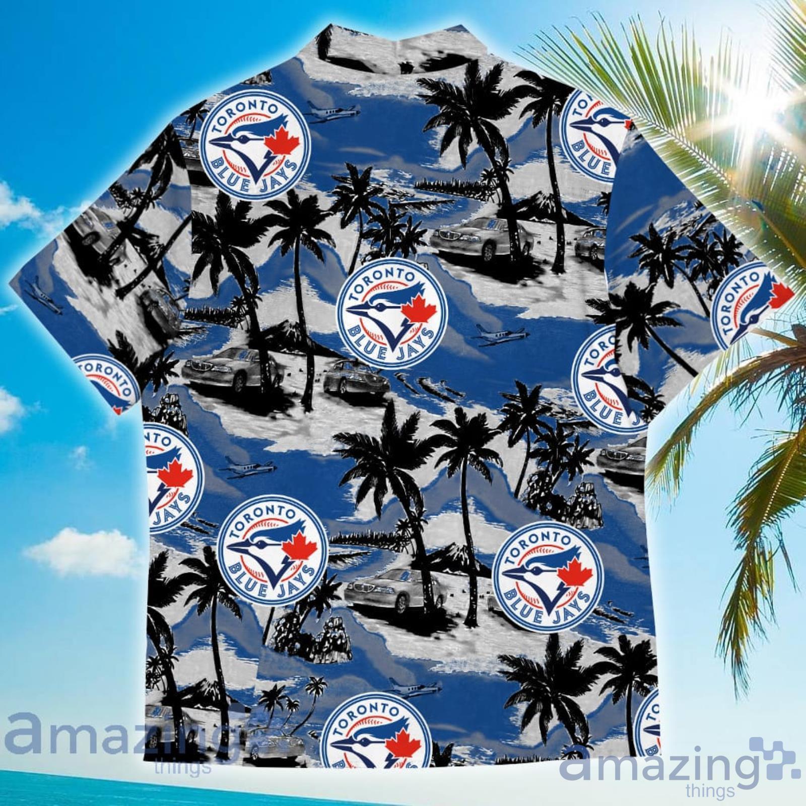 Toronto Blue Jays Sports American Tropical Coconut Vintage Patterns  Hawaiian Shirt