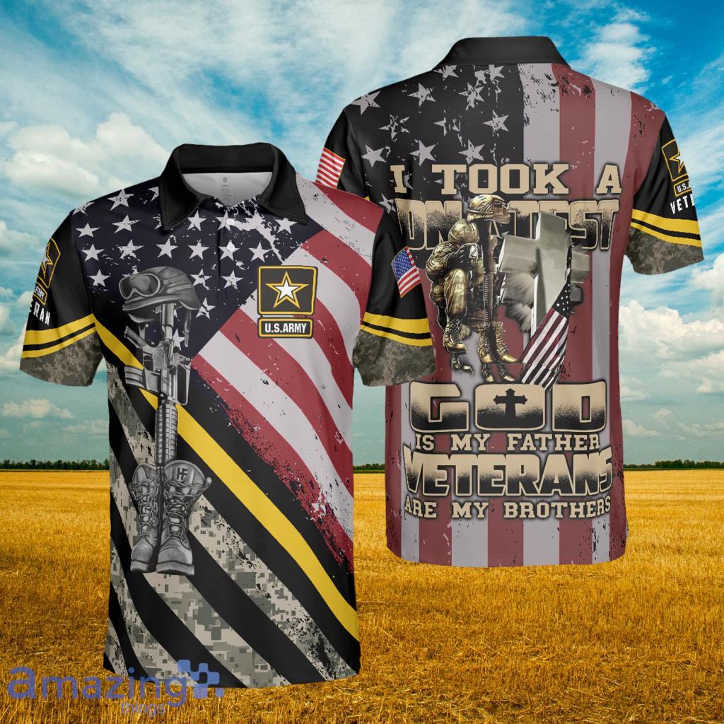 US Army Veteran DNA Polo Shirt - US Army Veteran DNA Polo Shirt