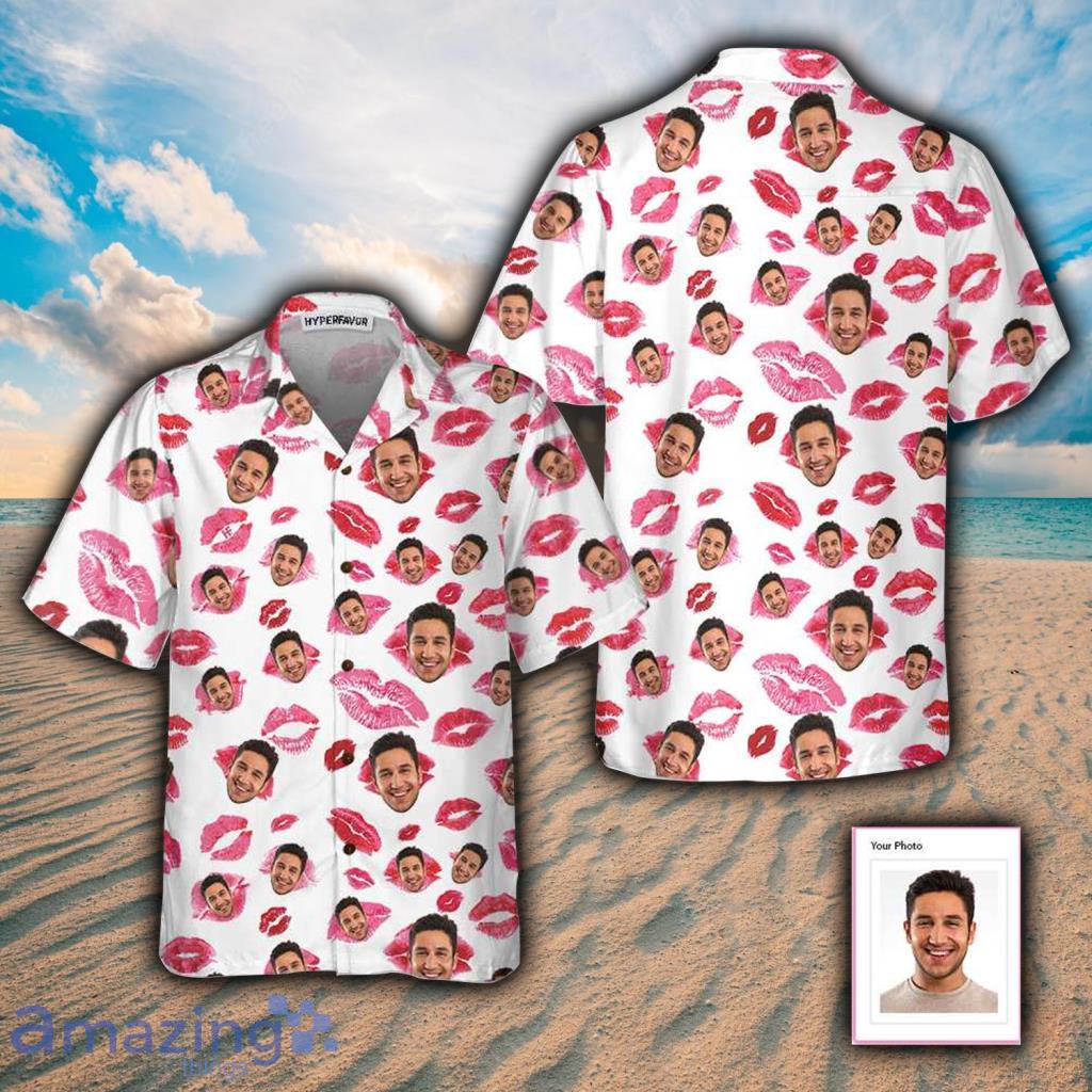 Valentine Kisses Custom Hawaiian Shirt - Valentine Kisses Custom Hawaiian Shirt
