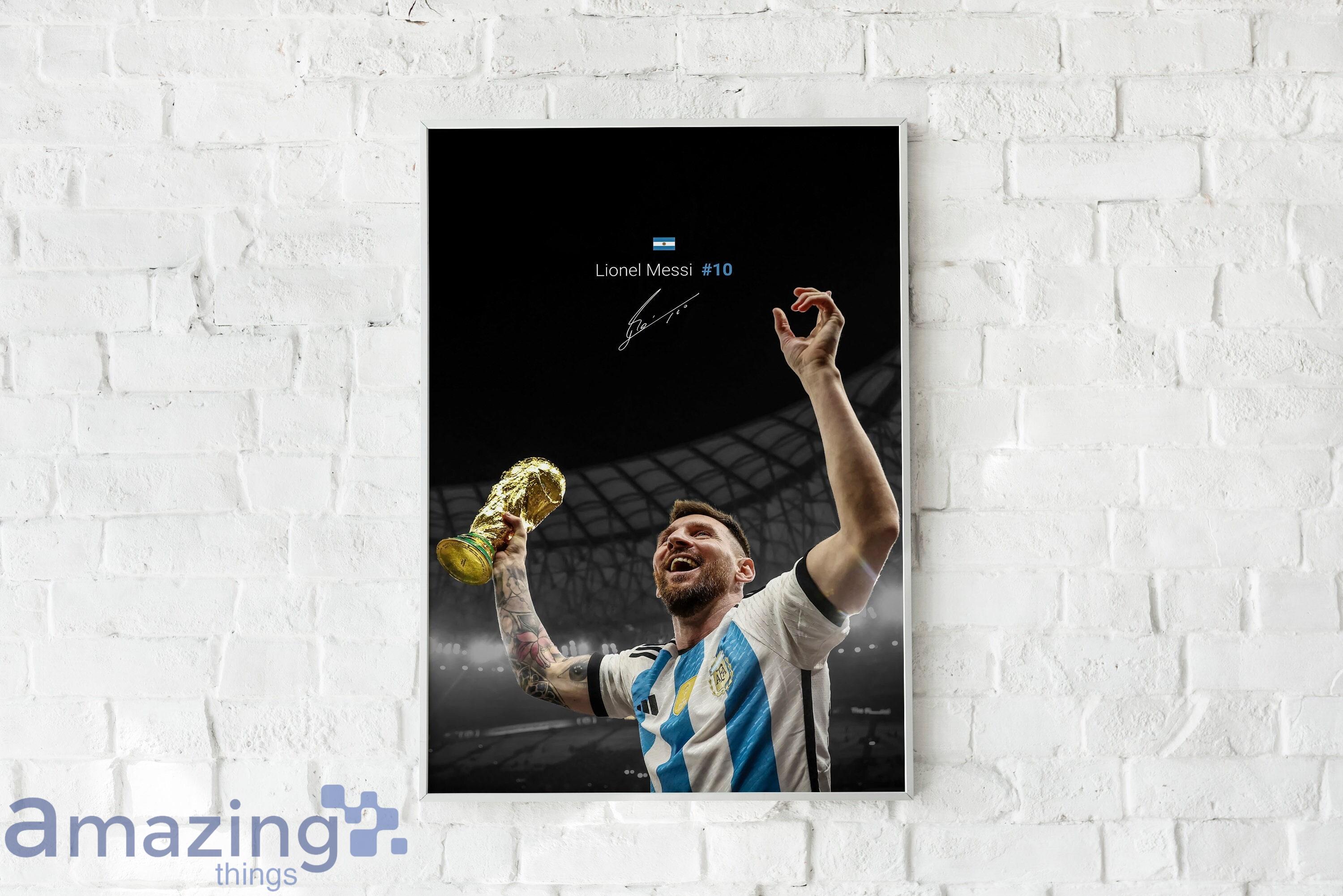 World Cup 2022 Lionel Messi  Poster or Canvas Product Photo 1