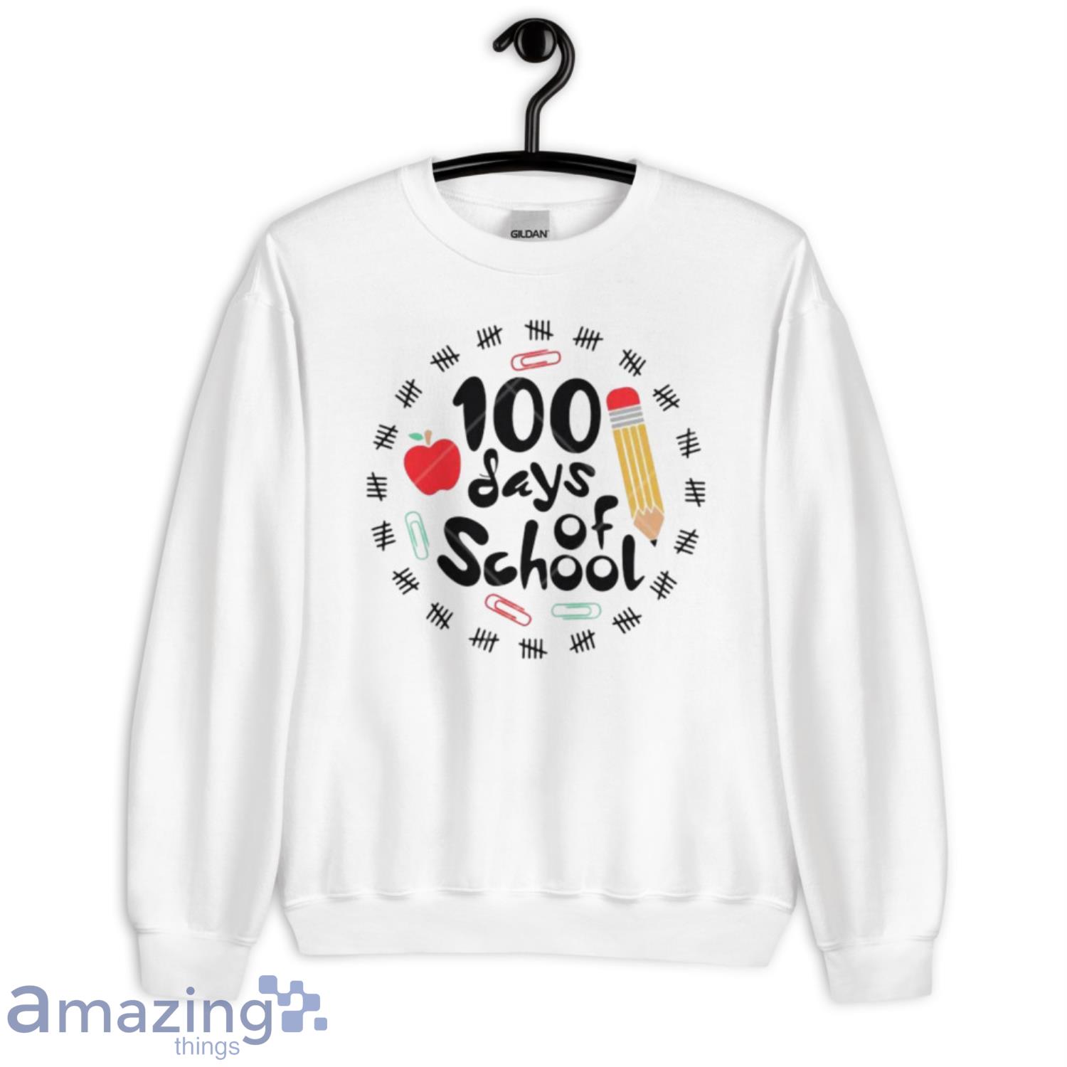 100Th Day Of School Celebration T-Shirt Product Photo 1