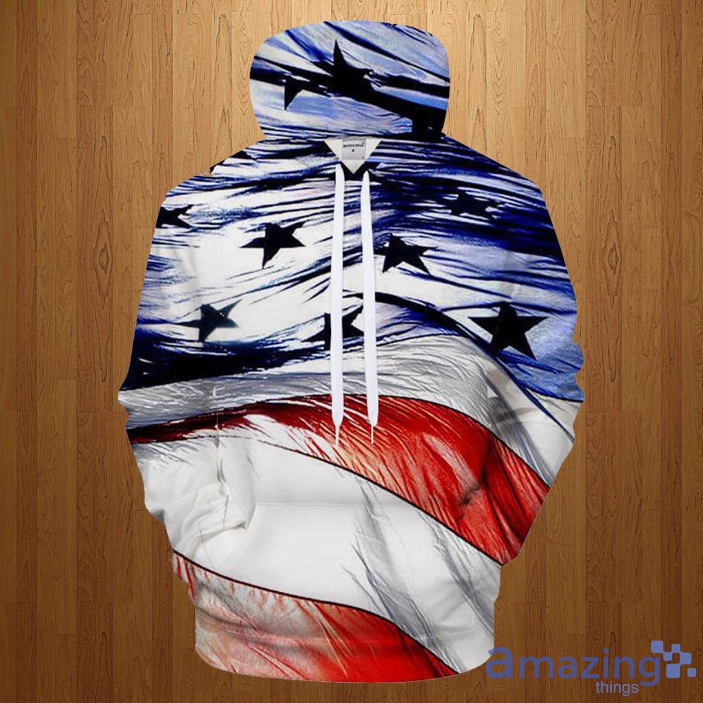 4th Of July Flag US Hoodie 3D All Over Print - 4th Of July Flag US Hoodie 3D All Over Print
