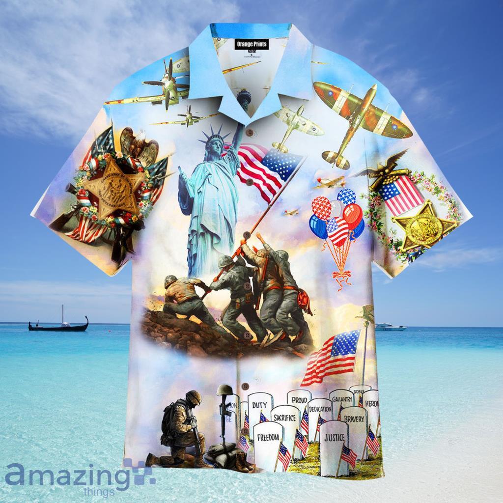 Toronto Blue Jays MLB Hawaiian Shirt 4th Of July Independence Day Special  Gift For Men And Women Fans