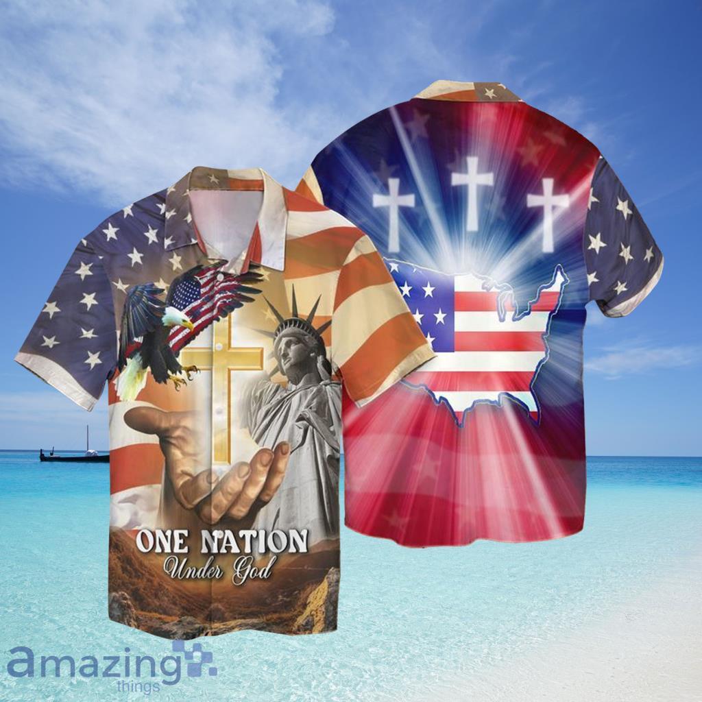 One Nation Under God American Flag, Unique Dallas Cowboys Gifts Shirt