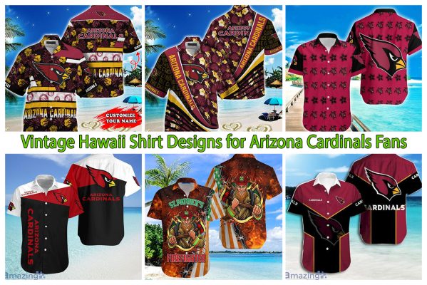 Vintage Hawaii Shirt Designs for Arizona Cardinals Fans