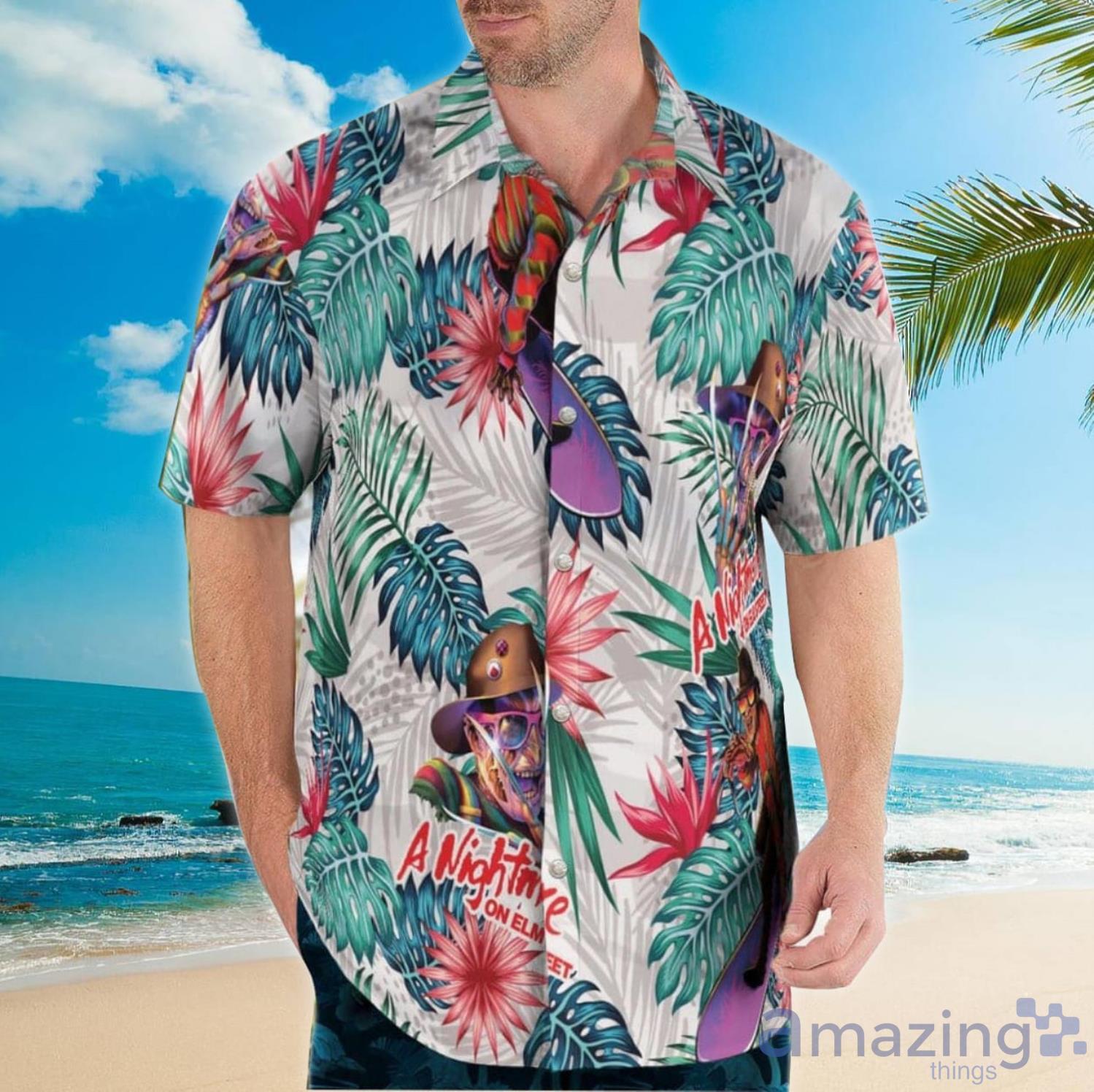 A Nightmare On Elm Street Aloha Happy Summer Hawaiian Shirt For Men And Women Product Photo 1