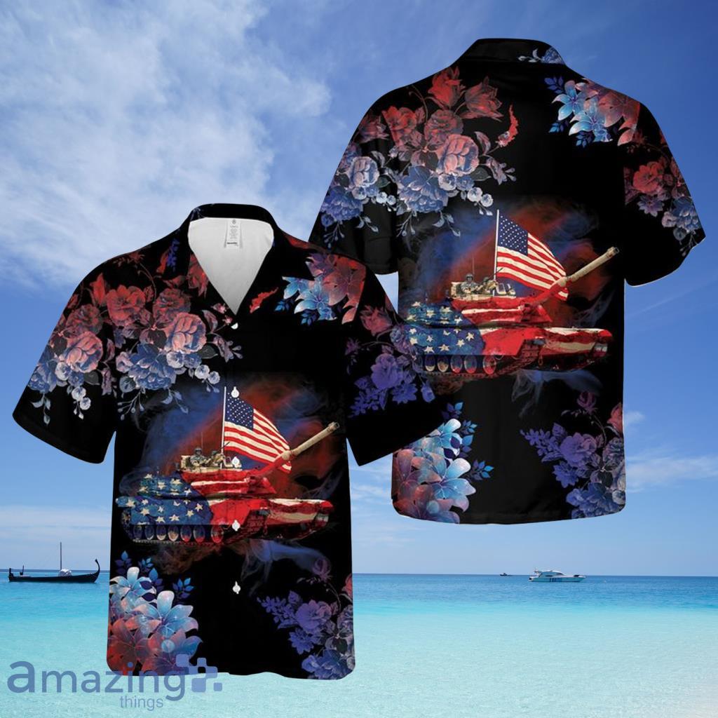 Abrams Battle Tank 4th Of July Aloha Hawaiian Shirt For Men And Women - Abrams Battle Tank 4th Of July Aloha Hawaiian Shirt For Men And Women