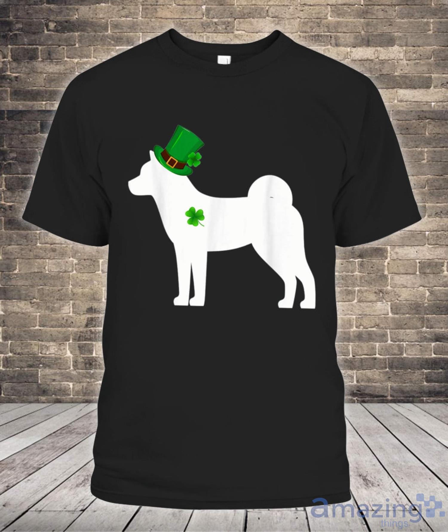 Akita Inu St Patricks Day Shirt Product Photo 1
