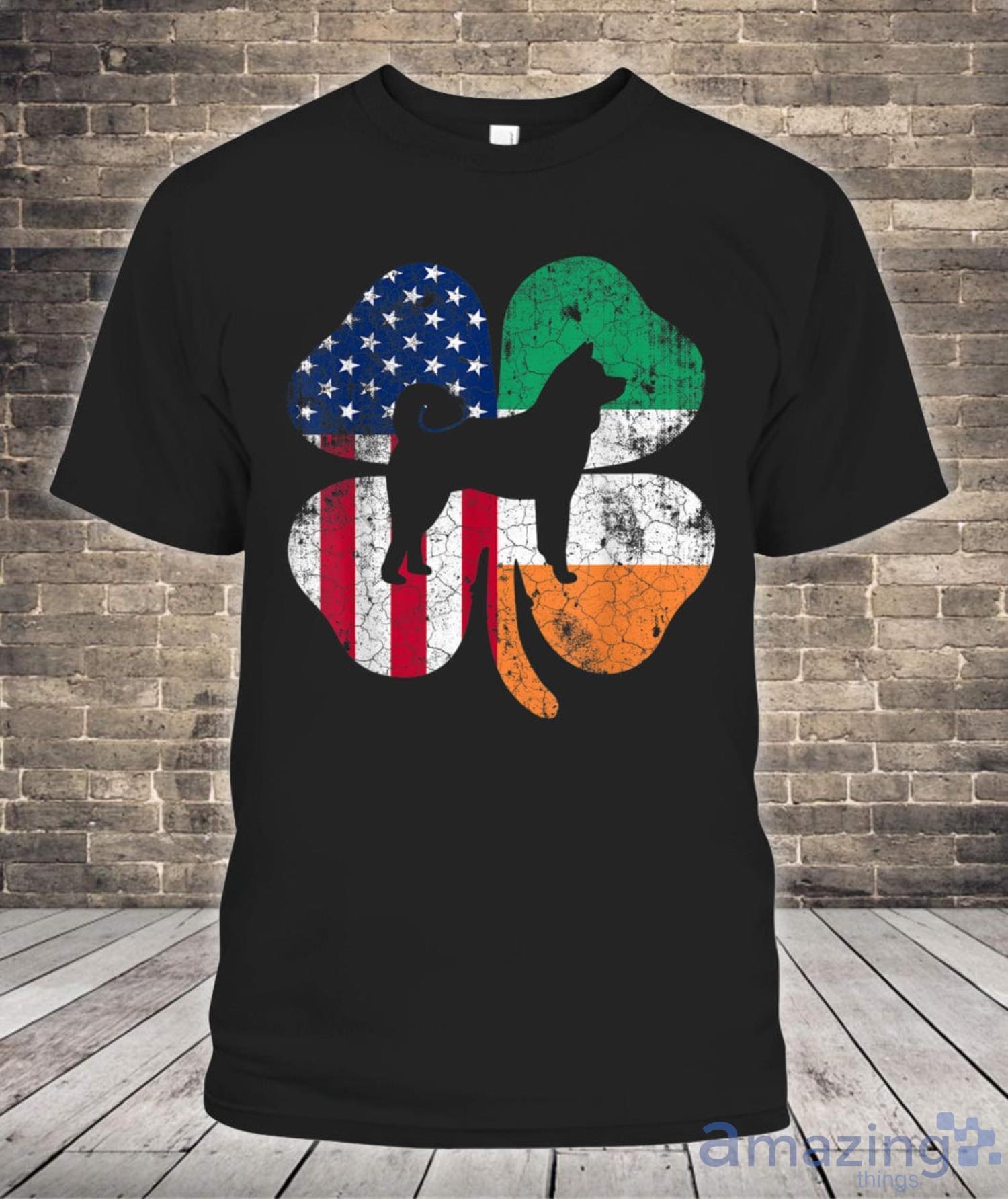 Akita St Patricks Day Irish American Shirt Product Photo 1 Akita St Patricks Day Irish American Shirt Product Photo 1
