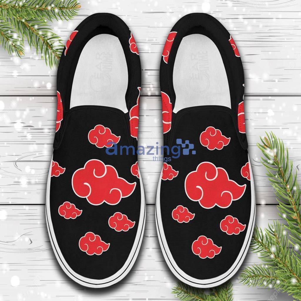 Akt Cloud Custom Anime Slip On Sneakers Shoes - Akt Cloud Custom Anime Slip On Sneakers Shoes