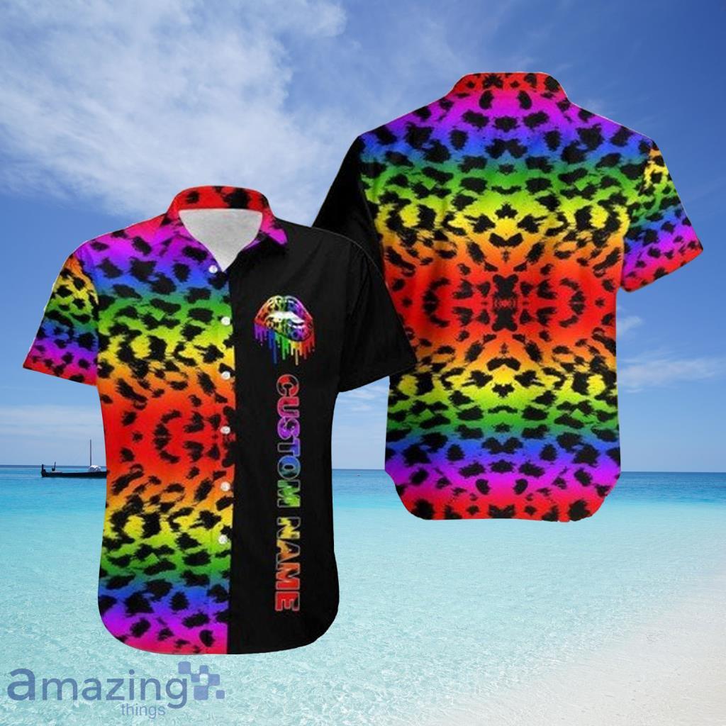 Aloha Rainbow Cheetah Lgbt Hawaiian Shirt For Men And Women - Aloha Rainbow Cheetah Lgbt Hawaiian Shirt For Men And Women