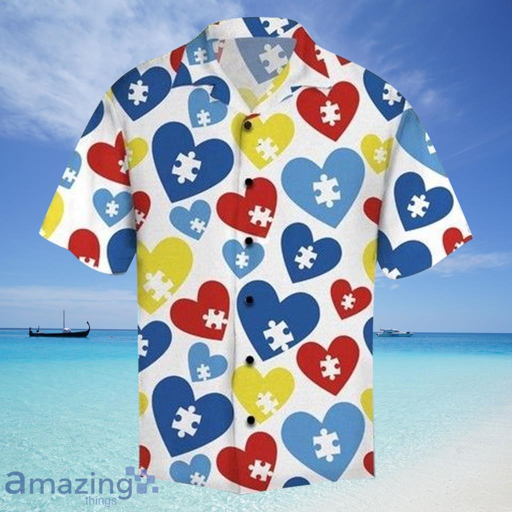 Amazing Autism Hawaiian Shirt Summer - Amazing Autism Hawaiian Shirt Summer