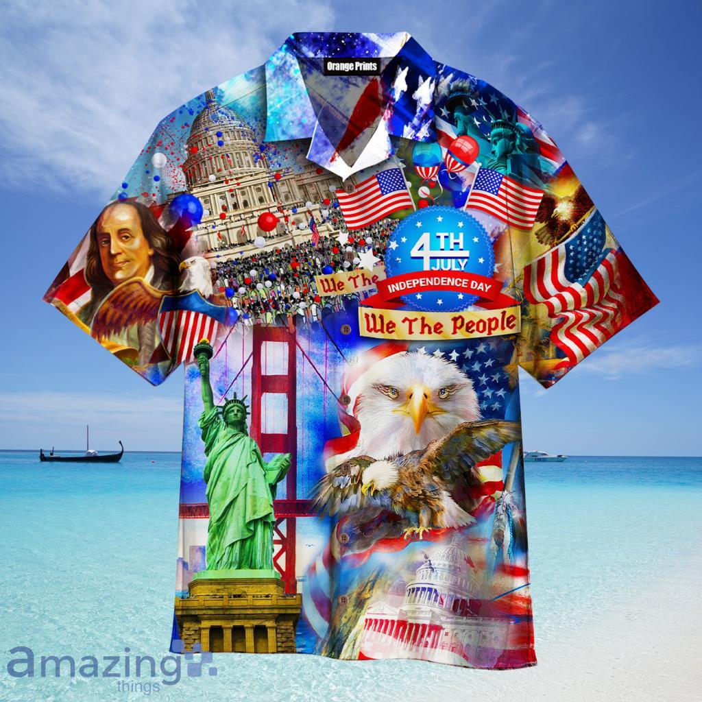 Texas Rangers MLB Hawaiian Shirt 4th Of July Independence Day Special Gift  For Men And Women Fans