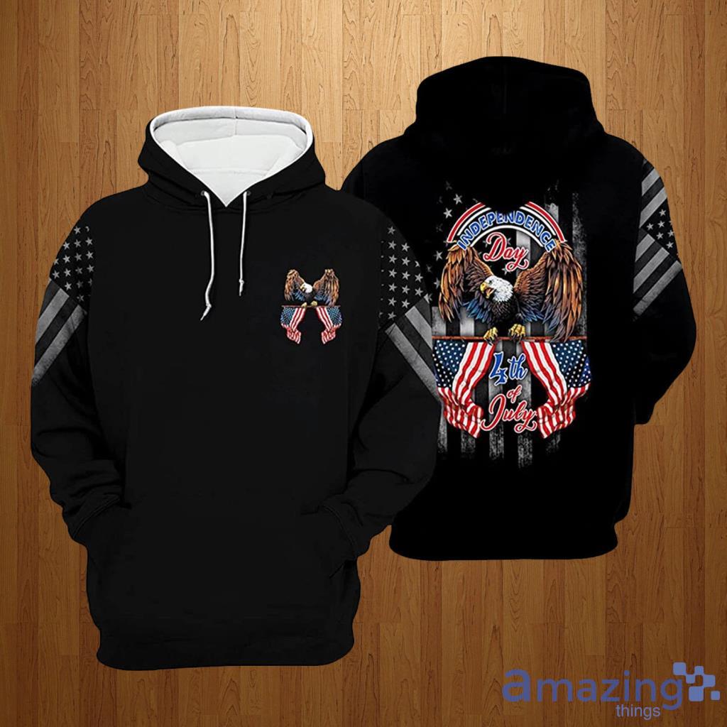 American Eagle Independence Day 4th Of July Hoodie 3D All Over Print - American Eagle Independence Day 4th Of July Hoodie 3D All Over Print