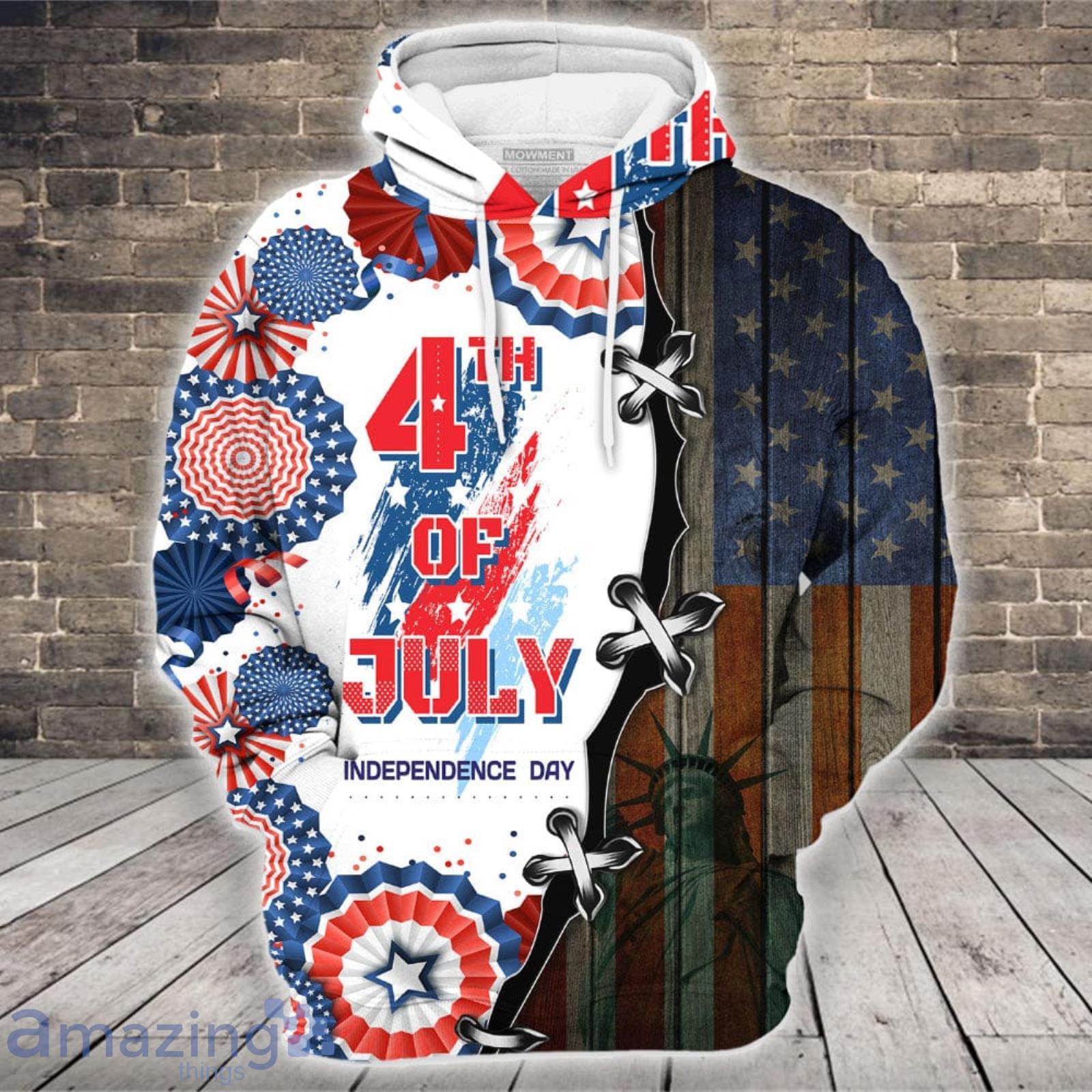 American Independence Day Hoodie Happy Dependence Day Gift image American Independence Day Hoodie Happy Dependence Day Gift Product Photo 3