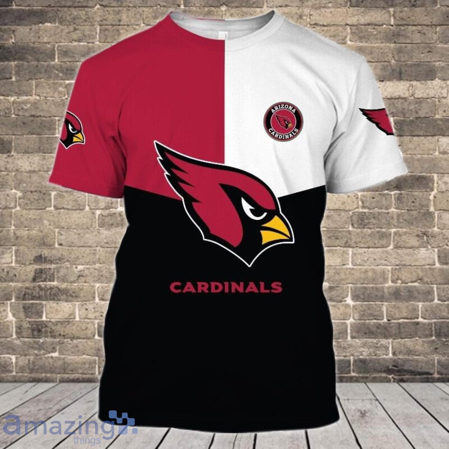 Arizona Cardinals 3D T-Shirts For Sport Fans