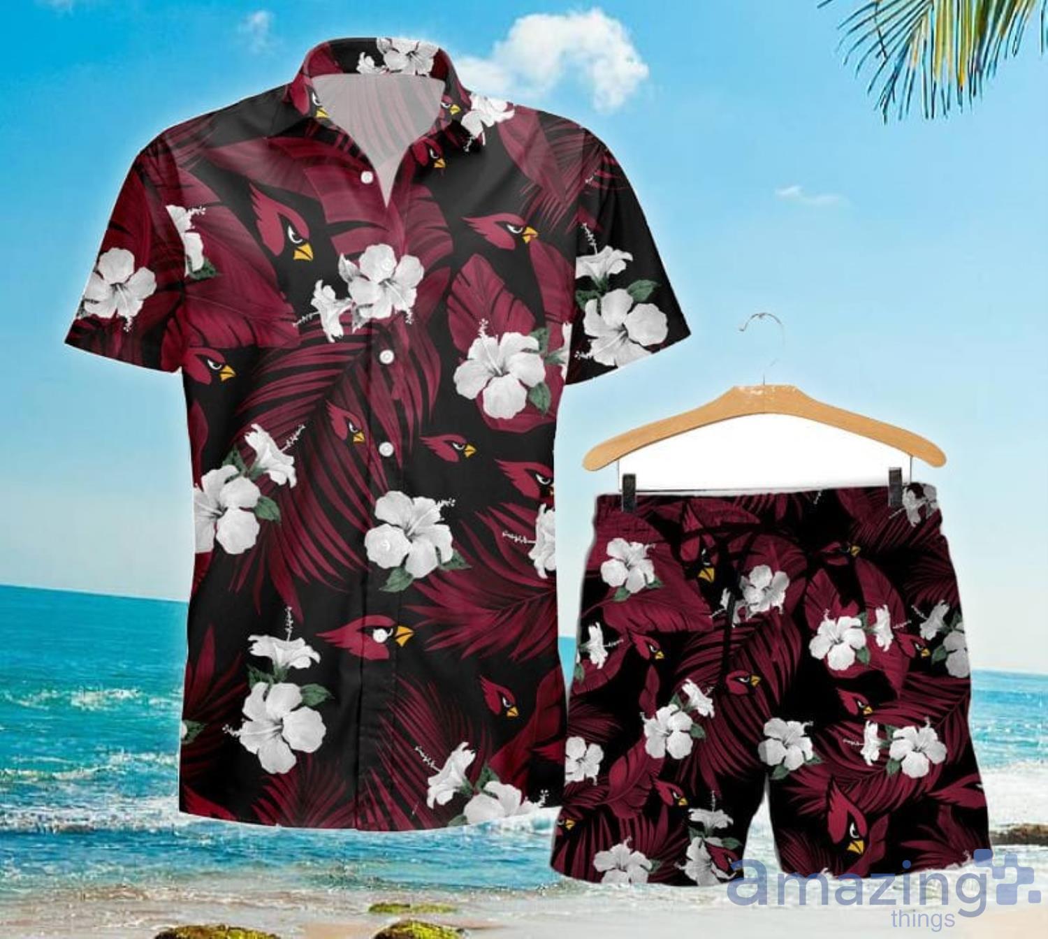 20% OFF Arizona Cardinals Hawaiian Shirt Tropical Flower Short Sleeve – 4  Fan Shop