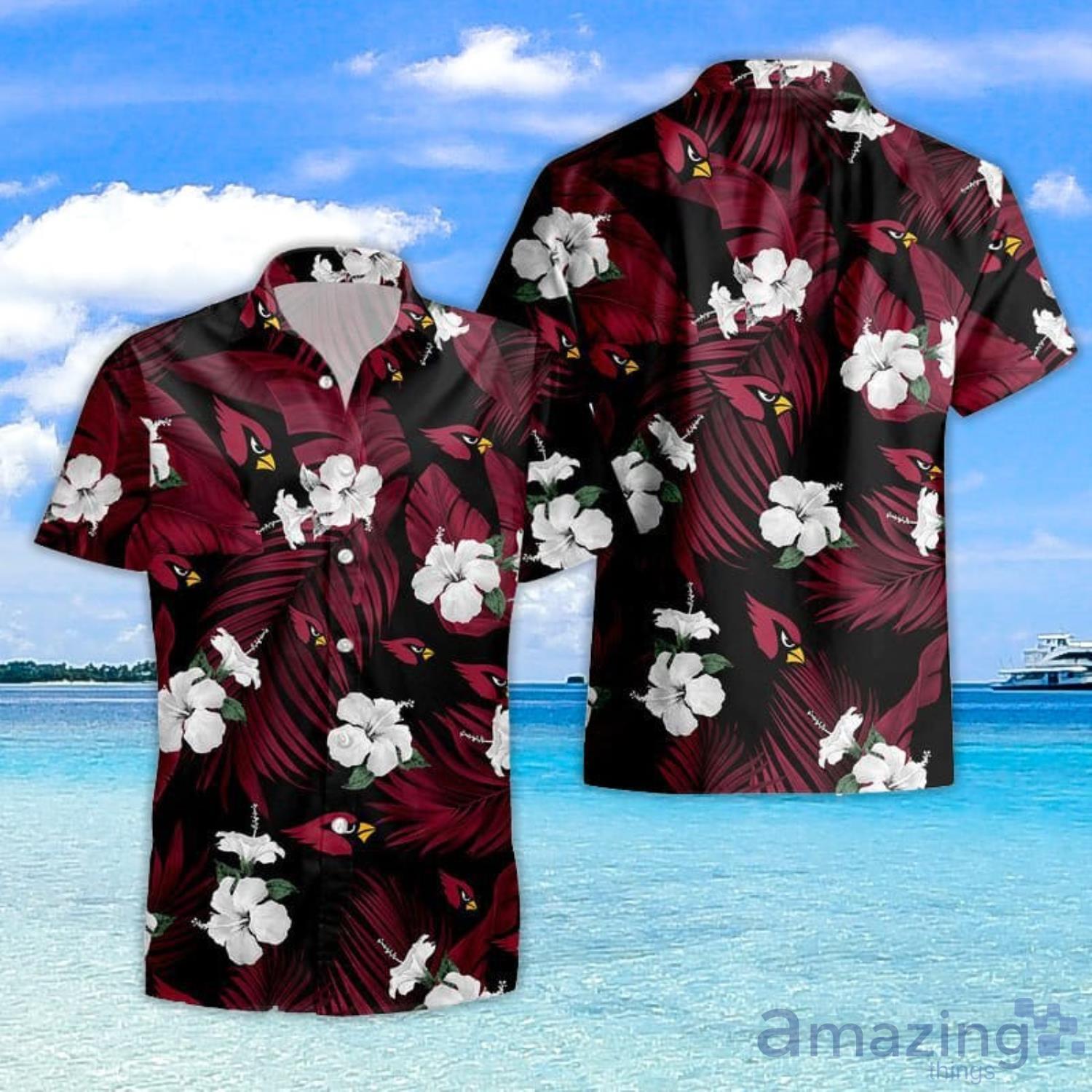 NEW FASHION 2023 Arizona Cardinals Hawaiian Shirts flower gift for