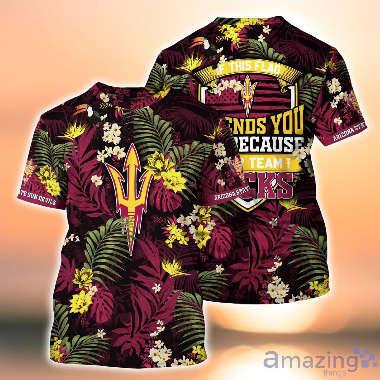 LIMITED] Arizona State Sun Devils Hawaiian Shirt, New Gift For Summer