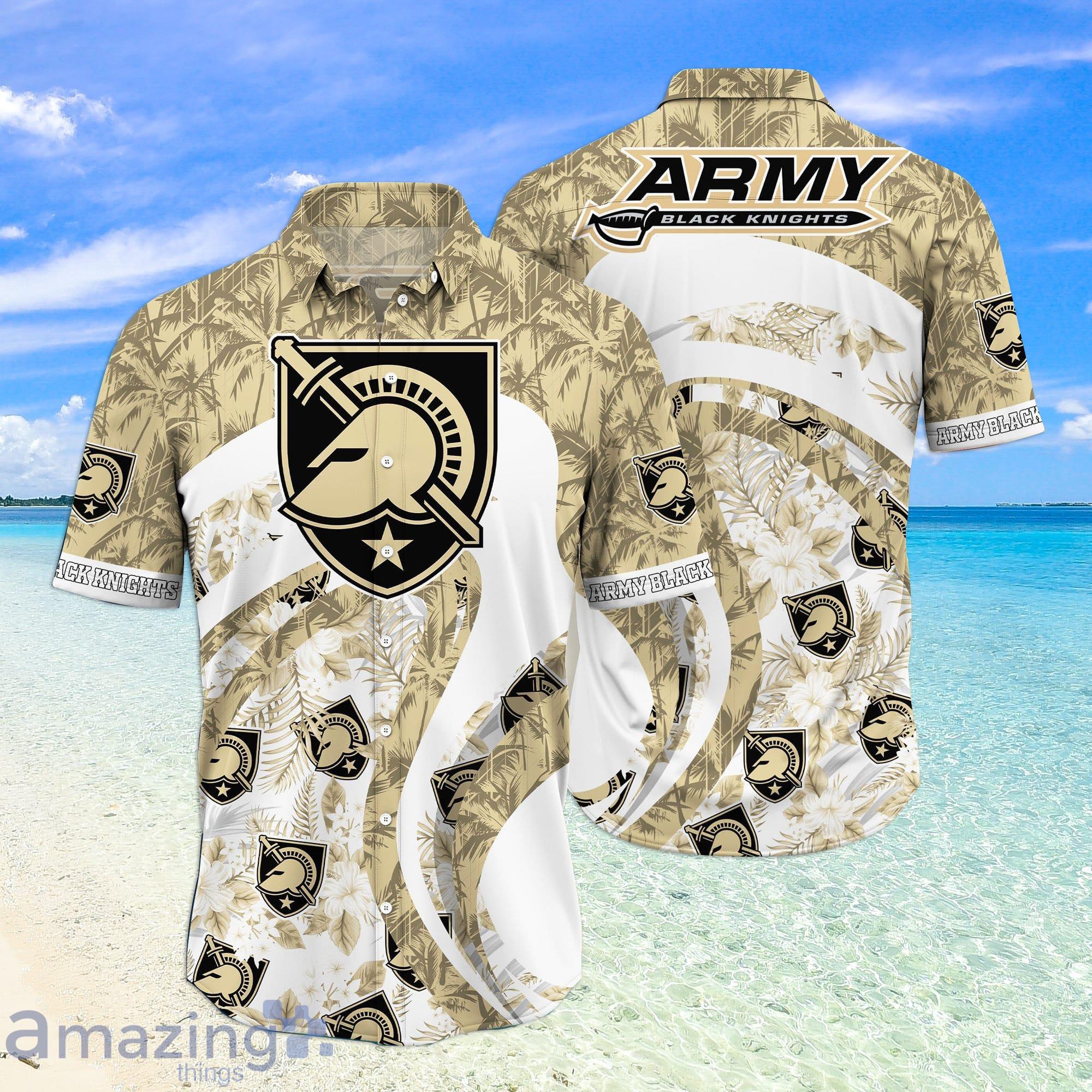 Army Black Knights NCAA Tropical Flower Pattern Hawaiian Shirt Product Photo 1 Army Black Knights NCAA Tropical Flower Pattern Hawaiian Shirt Product Photo 1