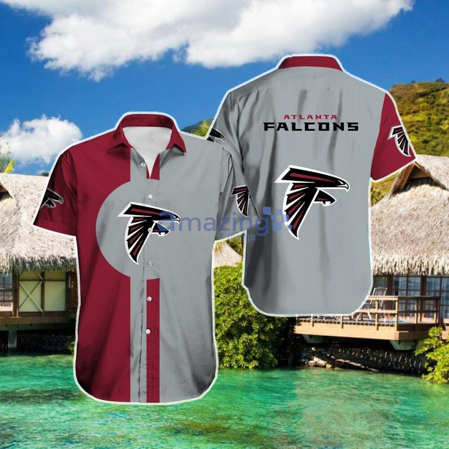 Atlanta Falcons Logo Hawaiian Shirt For Men And Women