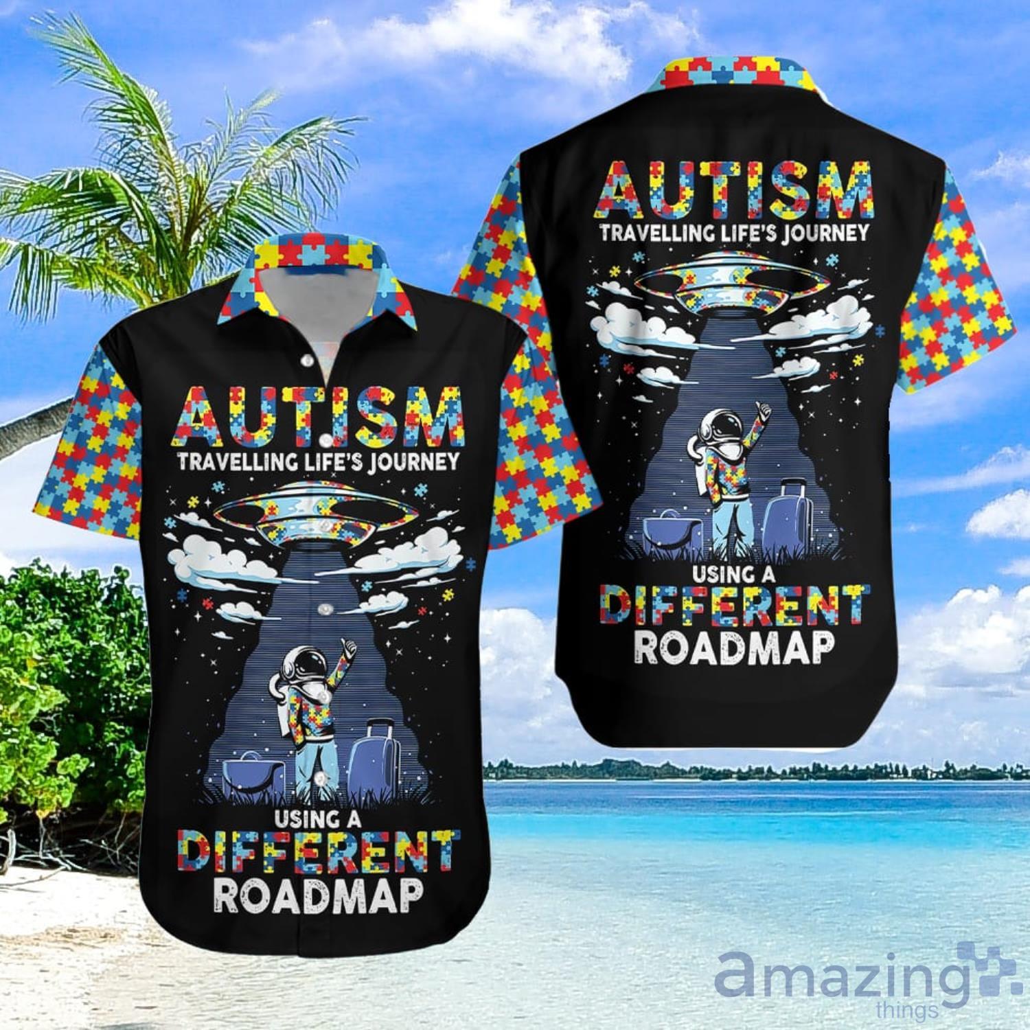 Autism Aloha Gift For Summer Hawaiian Shirt Men And Women Product Photo 1