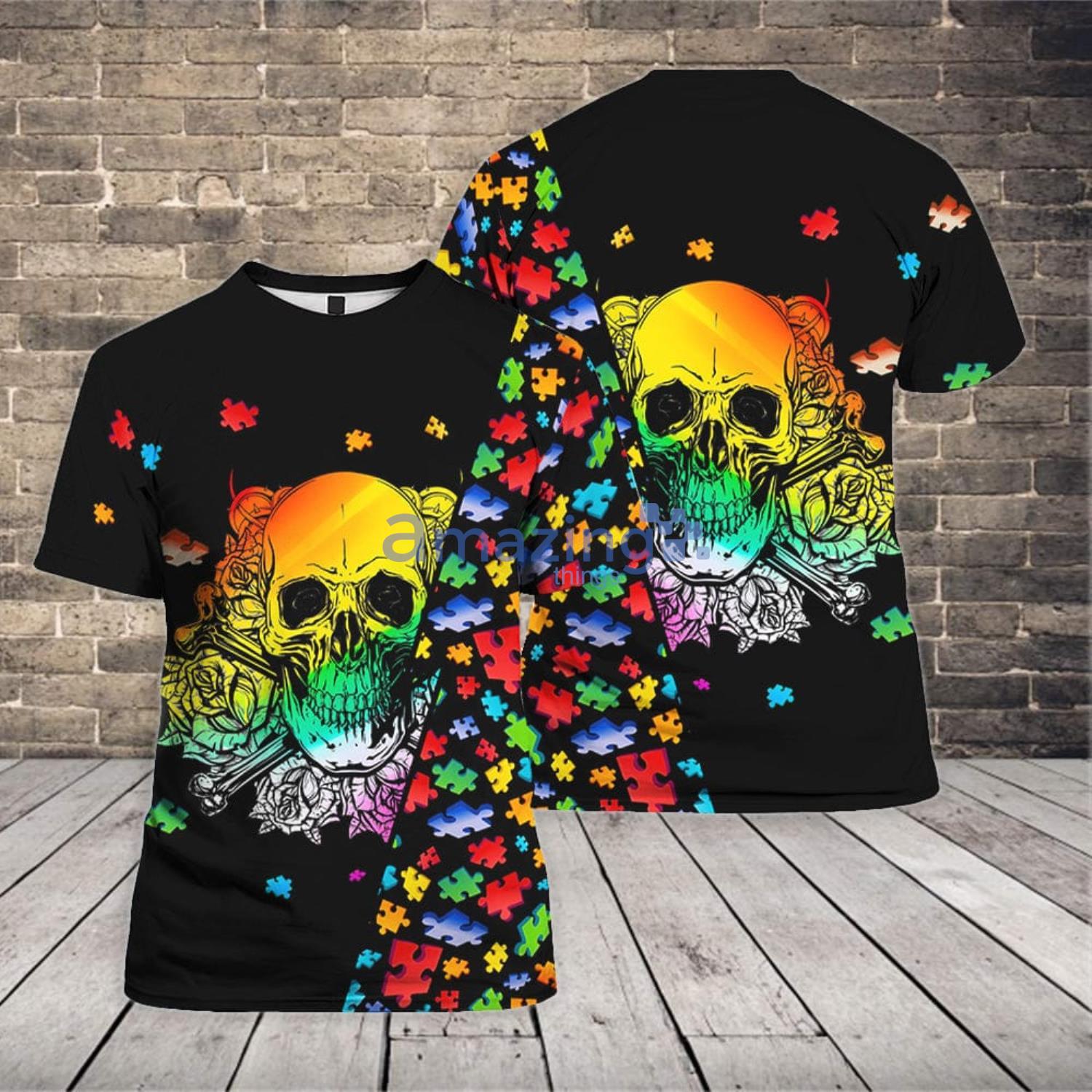 Autism You Are My Heart I Am Your Voice 3D T-Shirt Product Photo 1