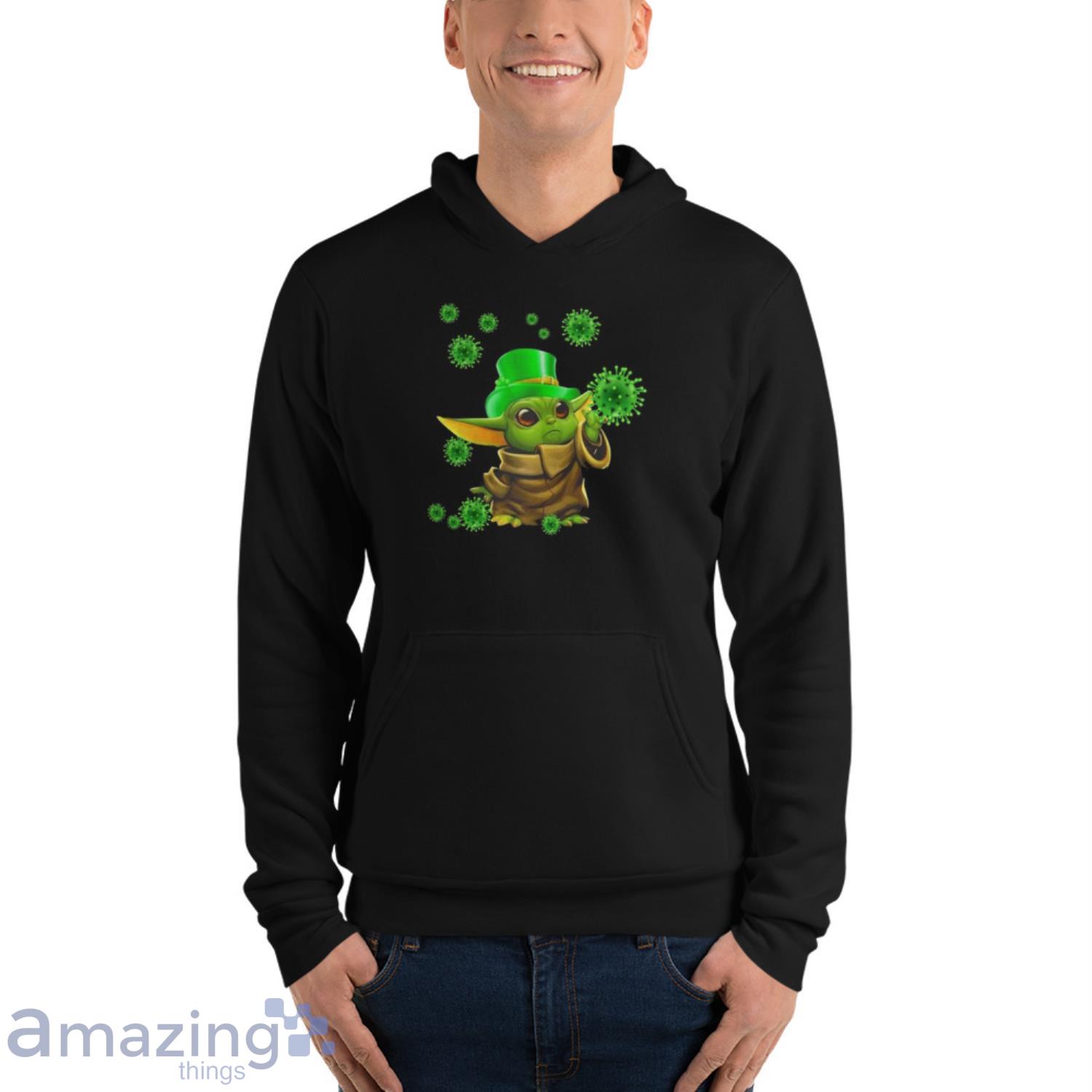 Baby Yoda Coronavirus Shirt image Baby Yoda Coronavirus Shirt - Unisex Fleece Pullover Hoodie