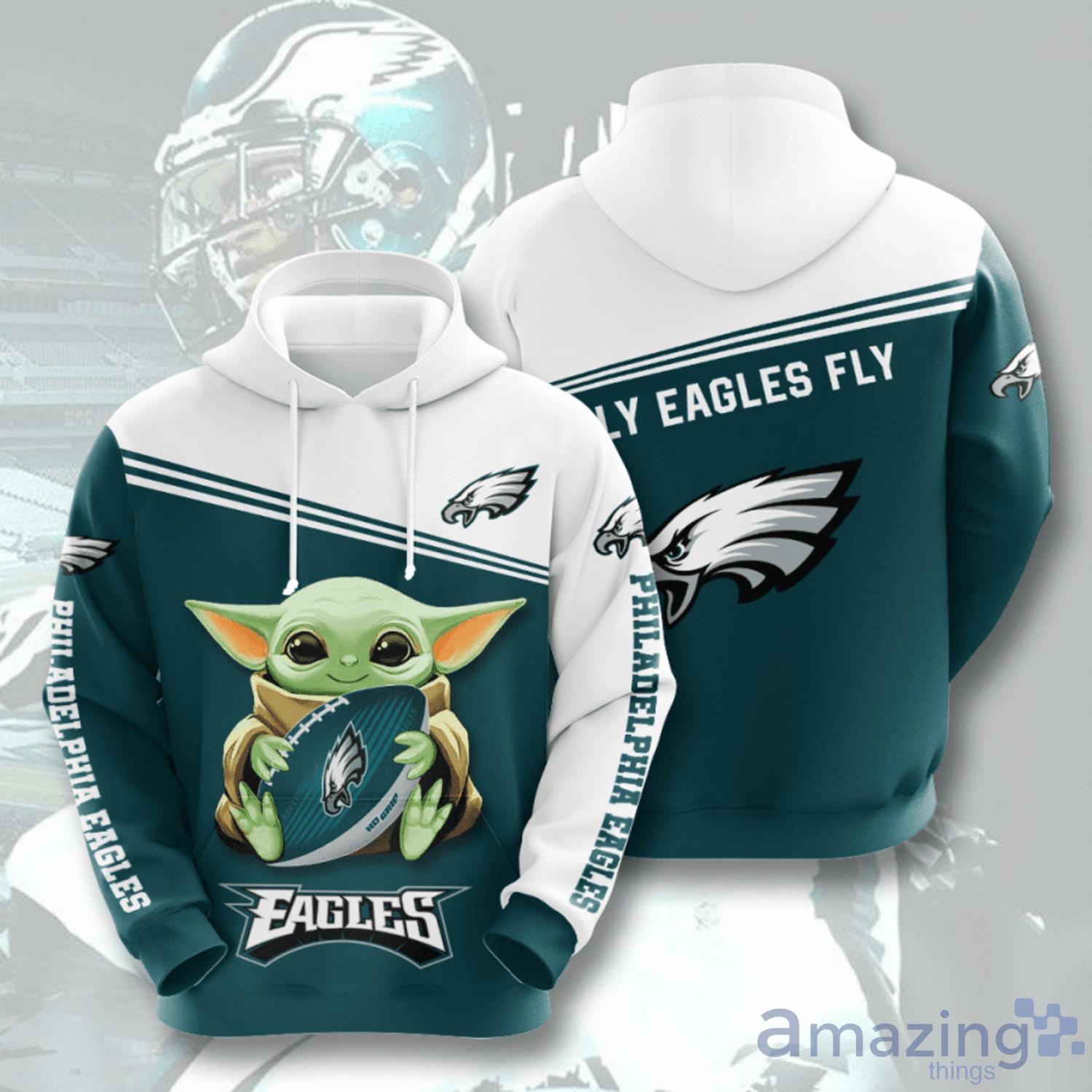 Philadelphia Eagles All Over Printed 3D Hoodie Dress For Women - Banantees