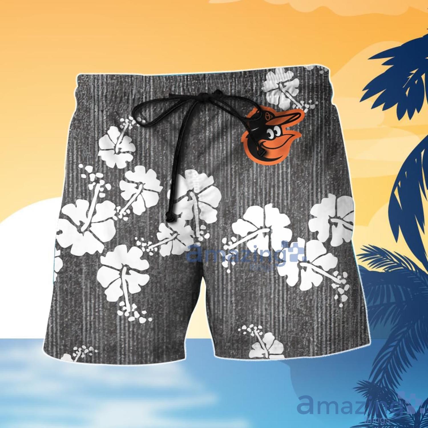 Baltimore Orioles 50Th State Hawaiian Aloha Shirt Hawaiian Shorts Beach  Short Sleeve in 2023