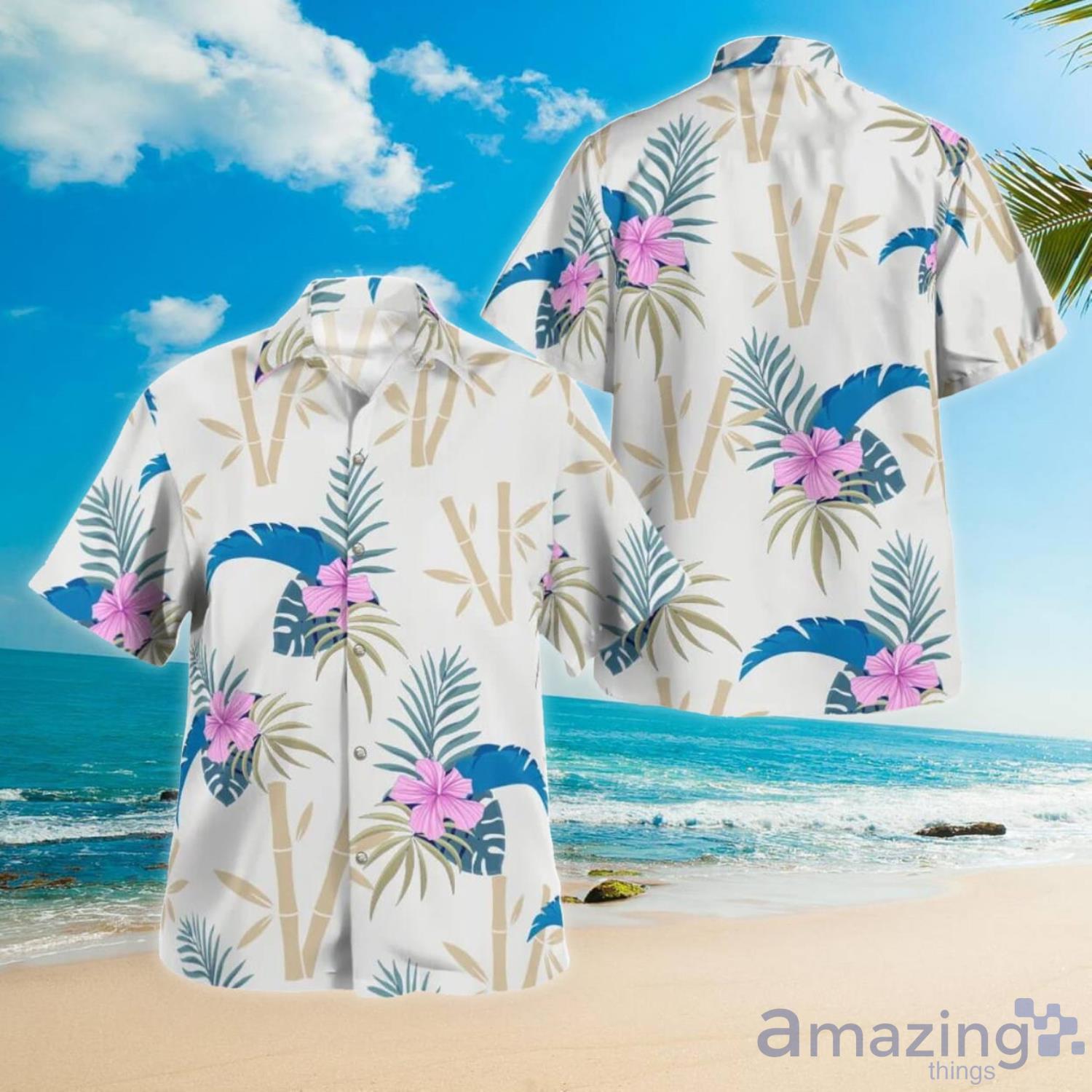 Bamboo Paradise Aloha Happy Summer Hawaiian Shirt For Men And Women image Bamboo Paradise Aloha Happy Summer Hawaiian Shirt For Men And Women Product Photo 3