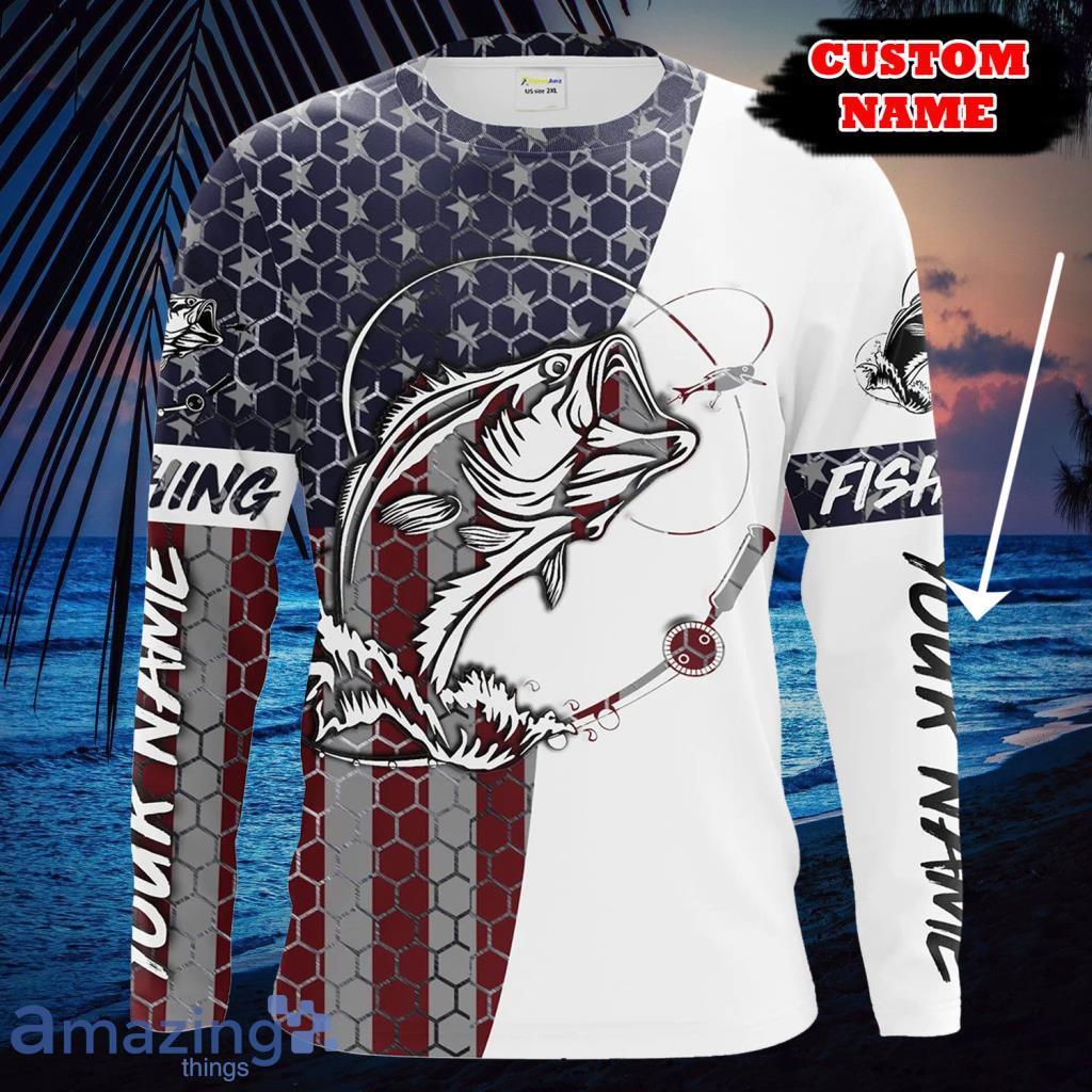 Bass Fishing American Flag Custom Longsleeve 3D For Men And Women - Bass Fishing American Flag Custom Longsleeve 3D For Men And Women Bass Fishing American Flag Custom Longsleeve 3D For Men And Women - Bass Fishing American Flag Custom Longsleeve 3D For Men And Women