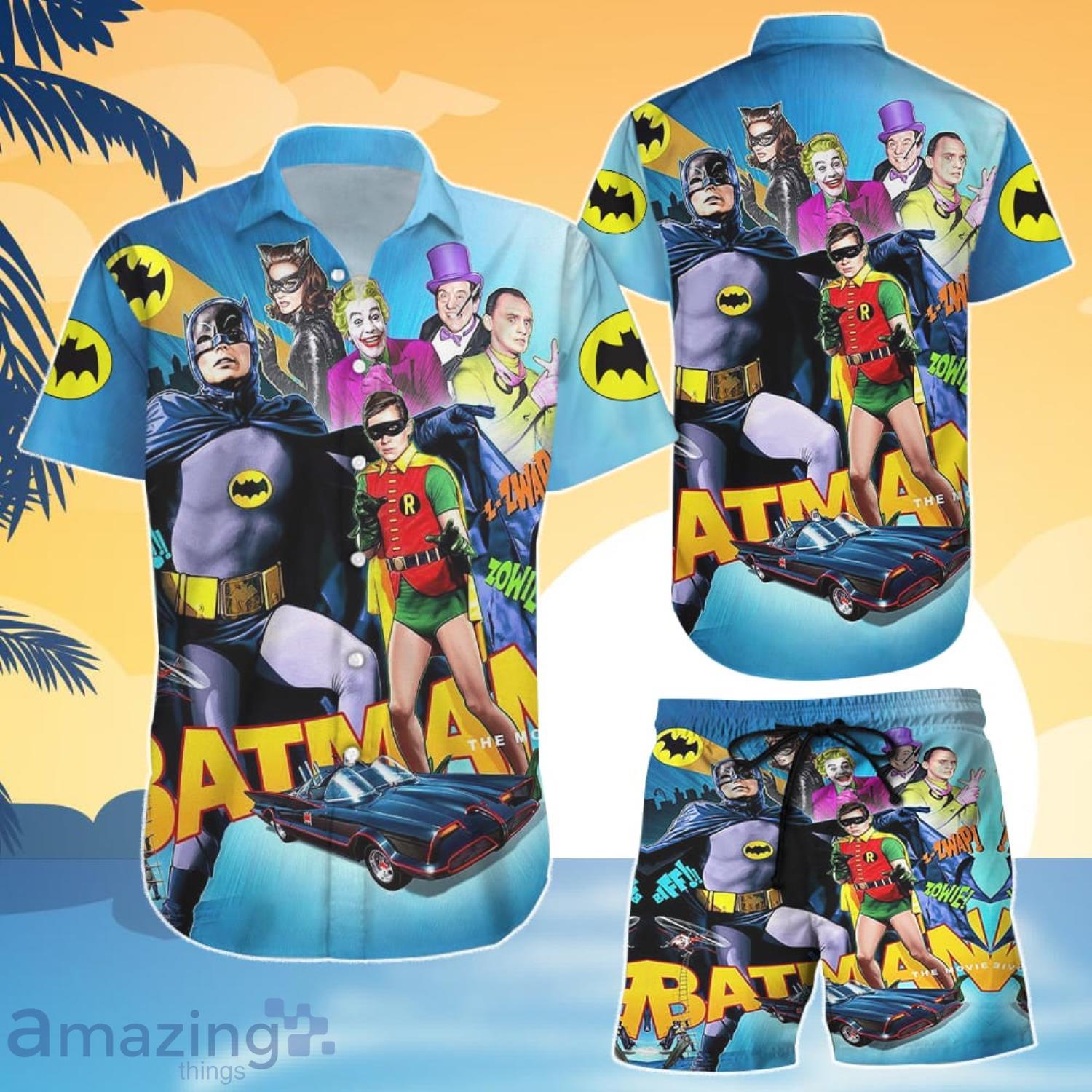 Batman 66 V2 Summer Hawaiian Shirt And Short