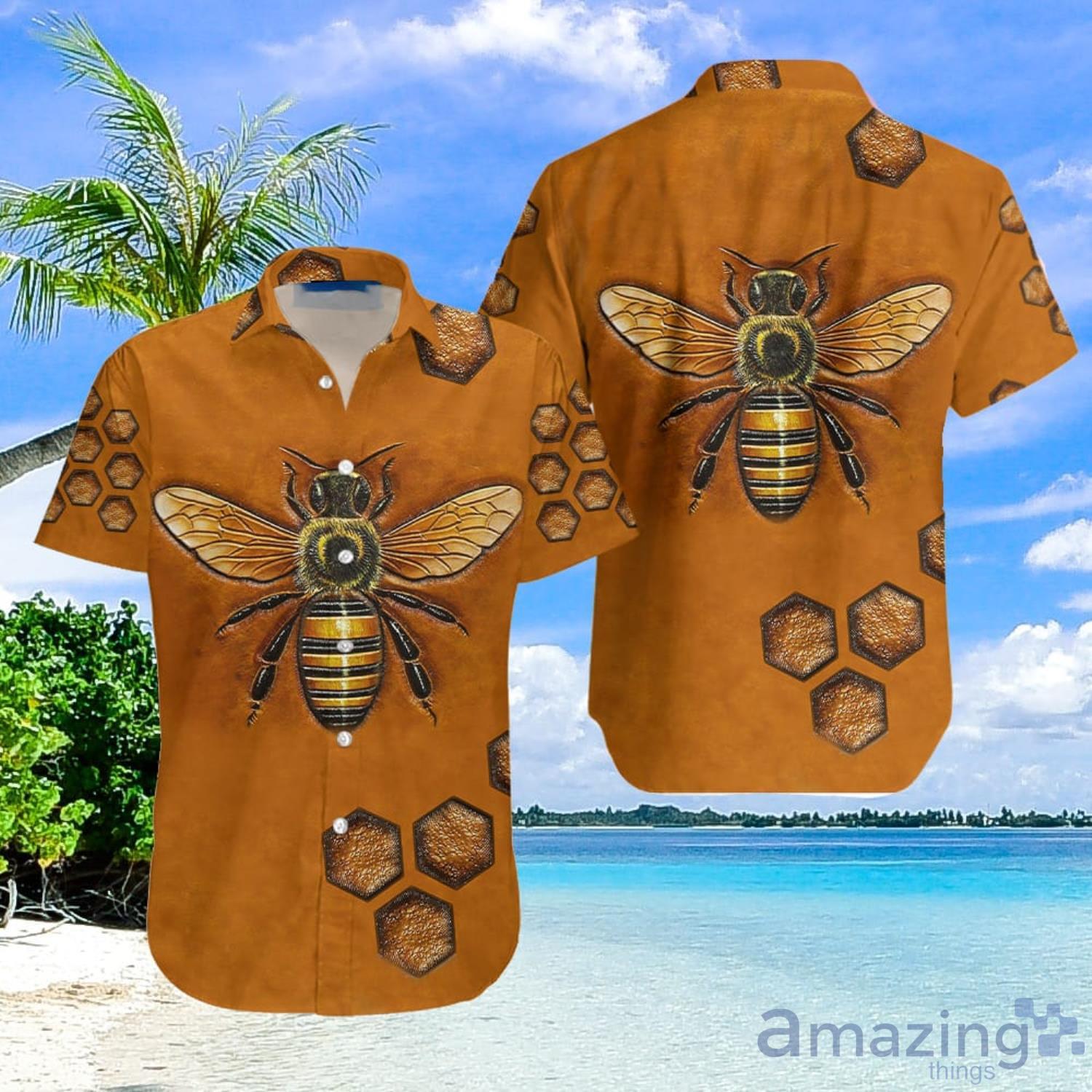 Bee Aloha Gift For Summer Hawaiian Shirt Men And Women Product Photo 1