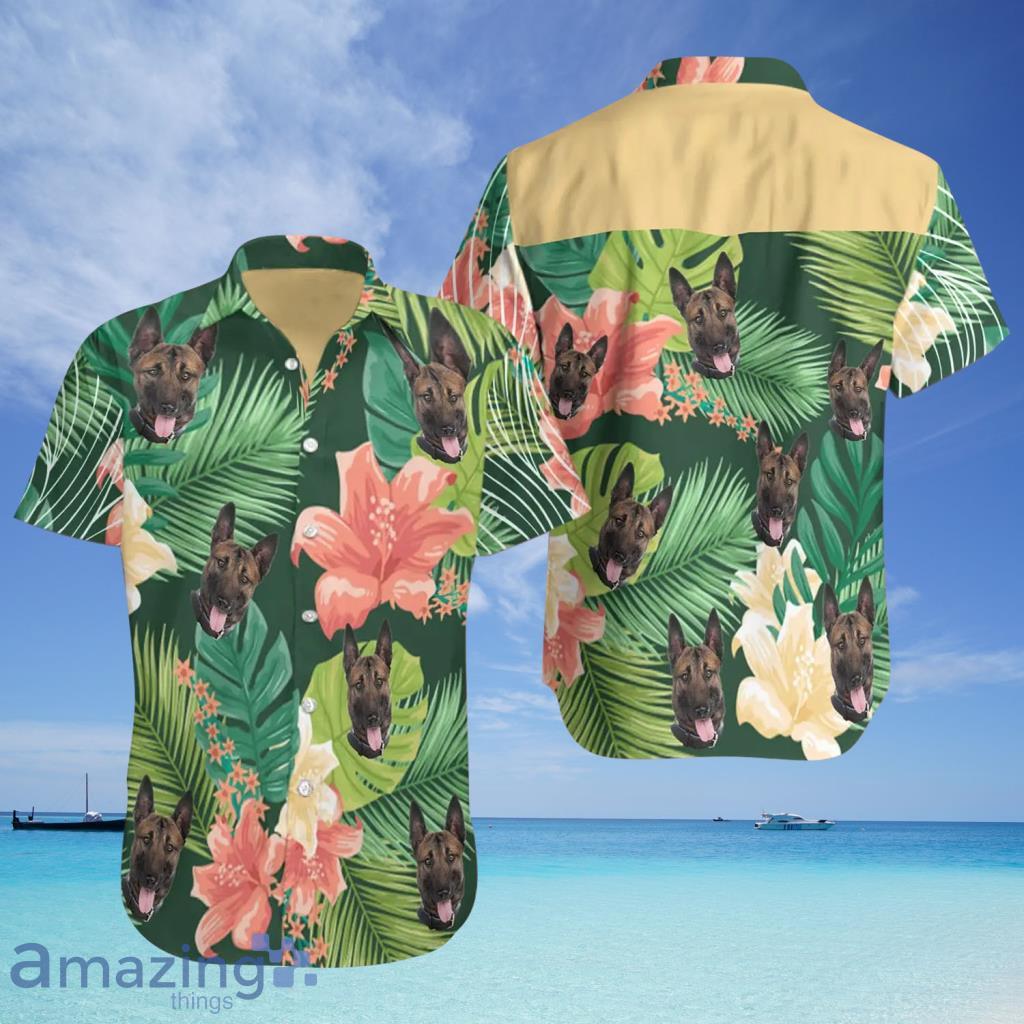 Belgian Malinois Tropical Hawaiian Shirt For Men And Women - Belgian Malinois Tropical Hawaiian Shirt For Men And Women