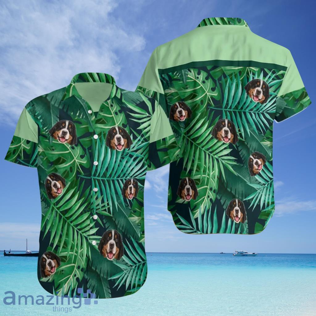 Bernese Mountain Dogs Tropical Hawaiian Shirt For Men And Women - Bernese Mountain Dogs Tropical Hawaiian Shirt For Men And Women