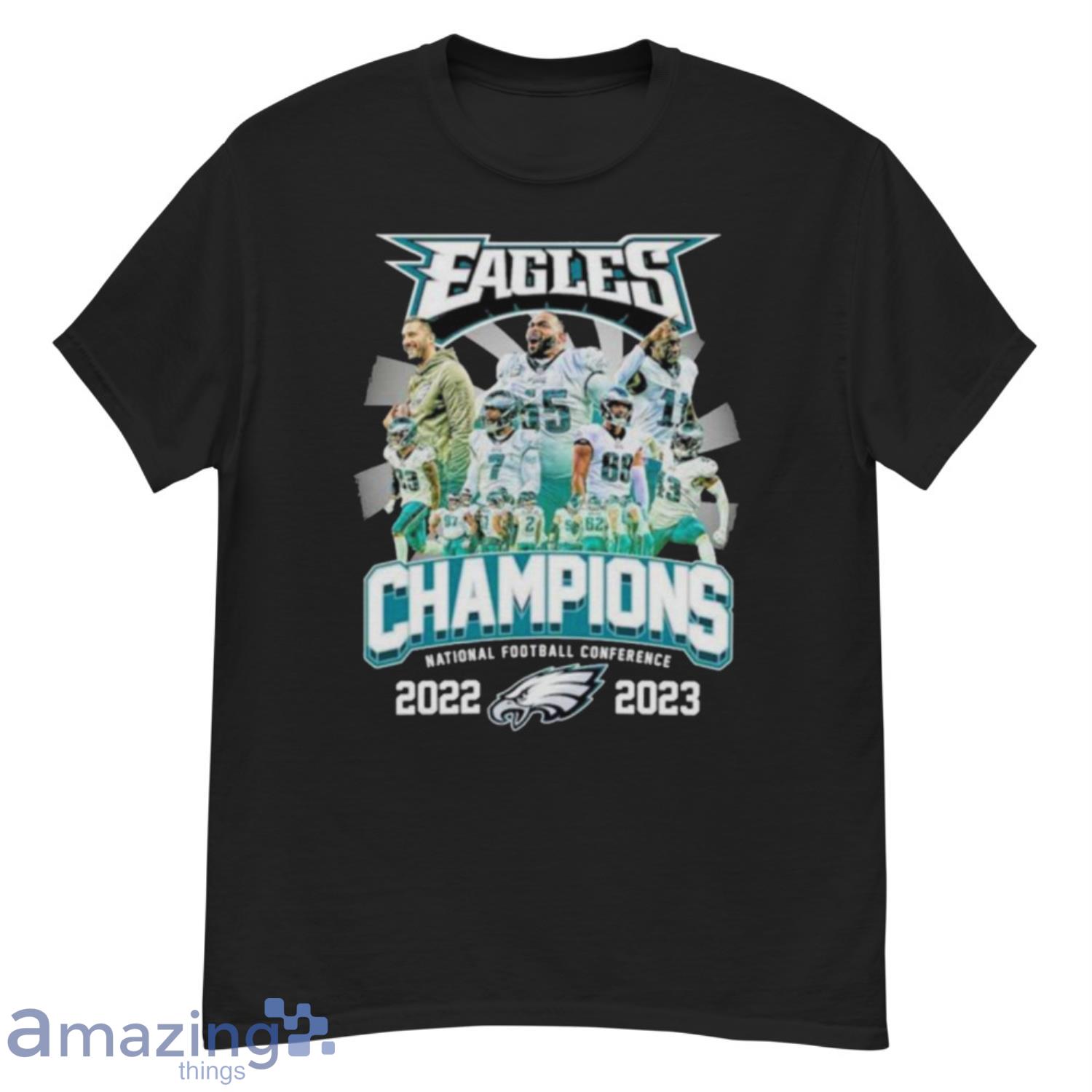 Best Seller NFL Philadelphia Eagles NFC Championship 2023 Shirt image Best Seller NFL Philadelphia Eagles NFC Championship 2023 Shirt Product Photo 4