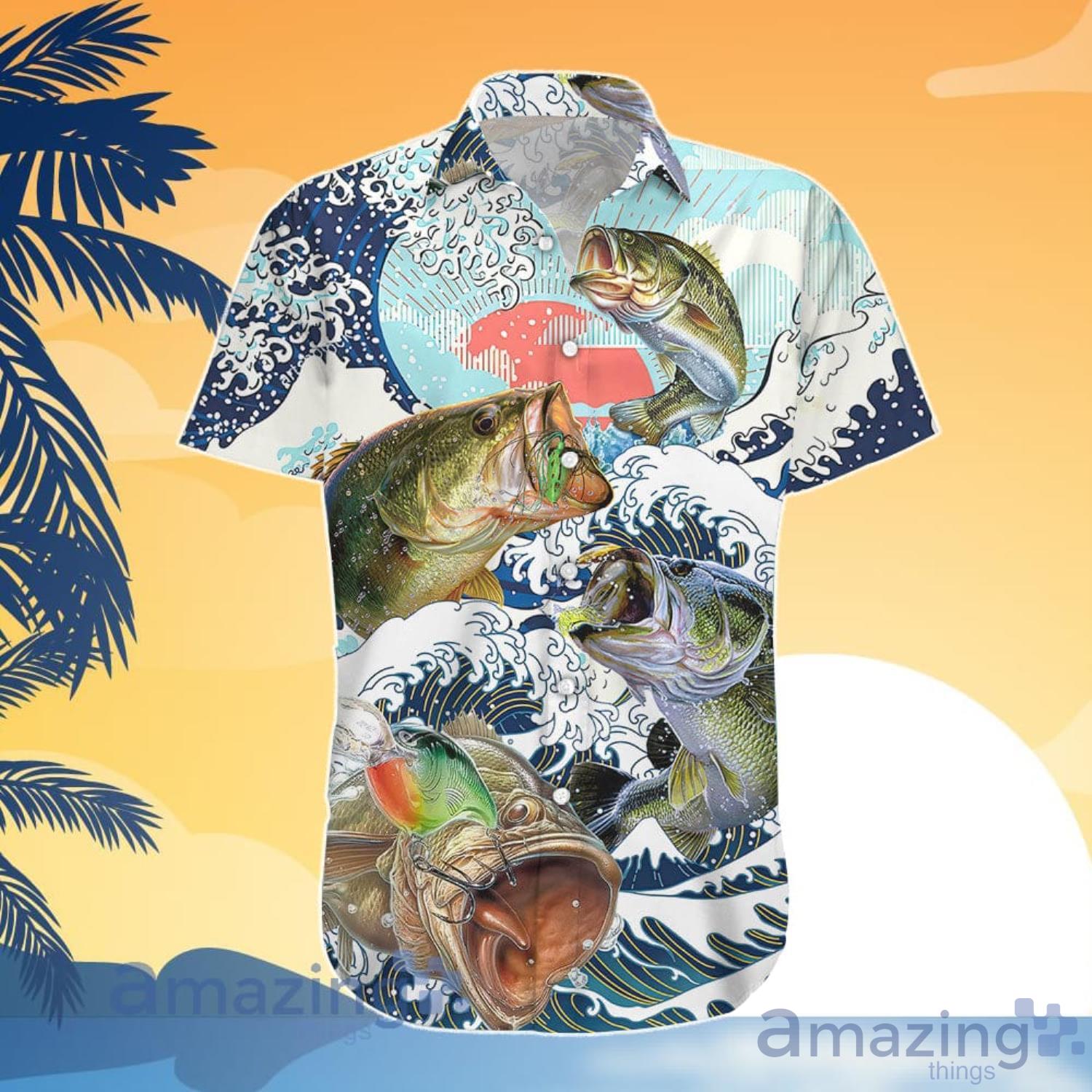 Big Fish Shirts Big Bass Fishing Is My Life Hawaiian Shirt And Shorts