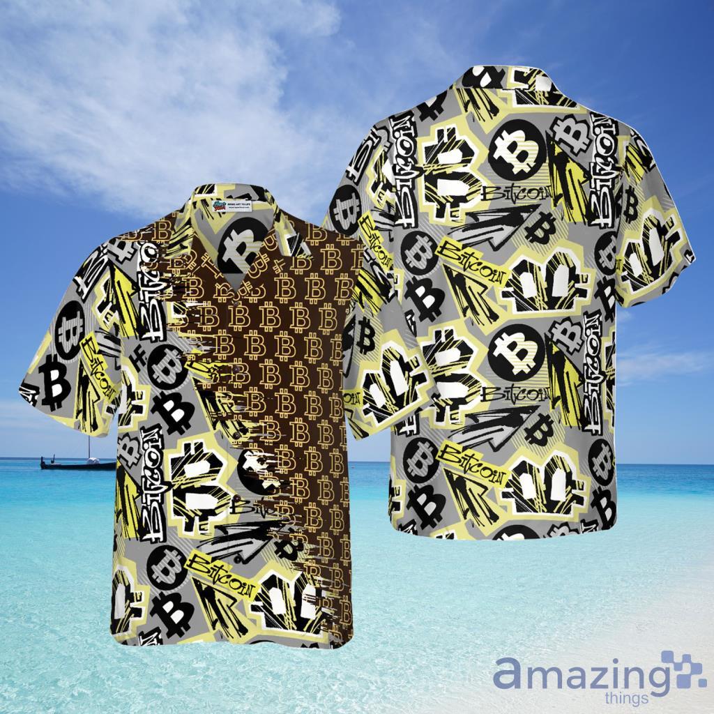 Bitcoin Doodle Funky Pattern Hawaiian Shirt For Men And Women - Bitcoin Doodle Funky Pattern Hawaiian Shirt For Men And Women Bitcoin Doodle Funky Pattern Hawaiian Shirt For Men And Women - Bitcoin Doodle Funky Pattern Hawaiian Shirt For Men And Women