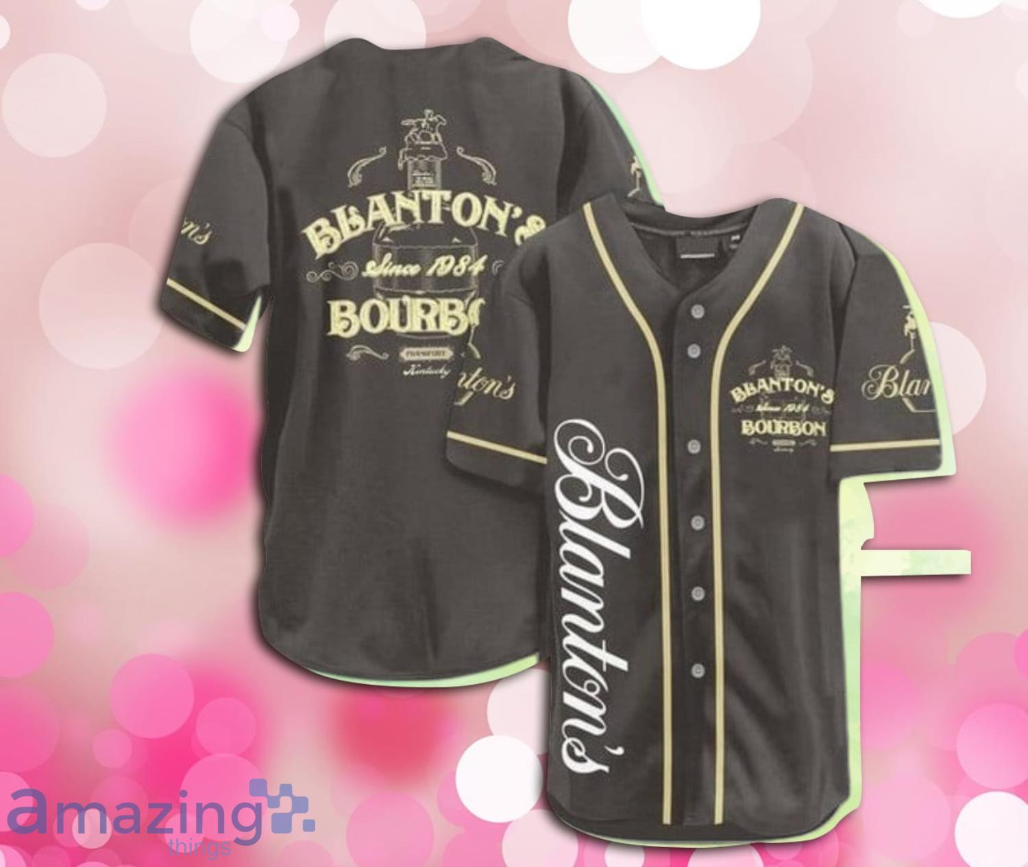 Blanton's Bourbon Baseball Jersey in 2023  Baseball jersey shirt, Jersey  shirt, Baseball jerseys