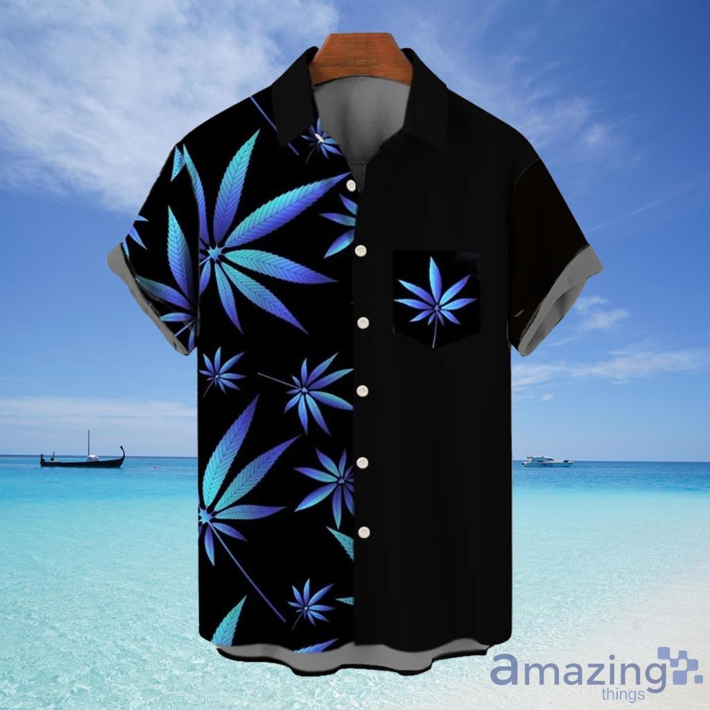 Blue Printed Casual Cotton-Blend Hawaiian Shirt For Men And Women - Blue Printed Casual Cotton-Blend Hawaiian Shirt For Men And Women Blue Printed Casual Cotton-Blend Hawaiian Shirt For Men And Women - Blue Printed Casual Cotton-Blend Hawaiian Shirt For Men And Women
