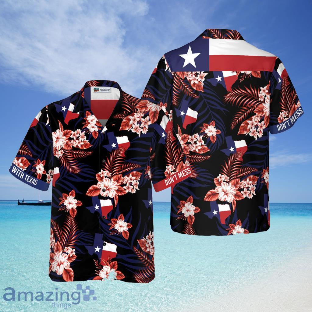 Bluebonnet Don't Mess With Texas Hawaiian Shirt For Men And Women - Bluebonnet Don't Mess With Texas Hawaiian Shirt For Men And Women