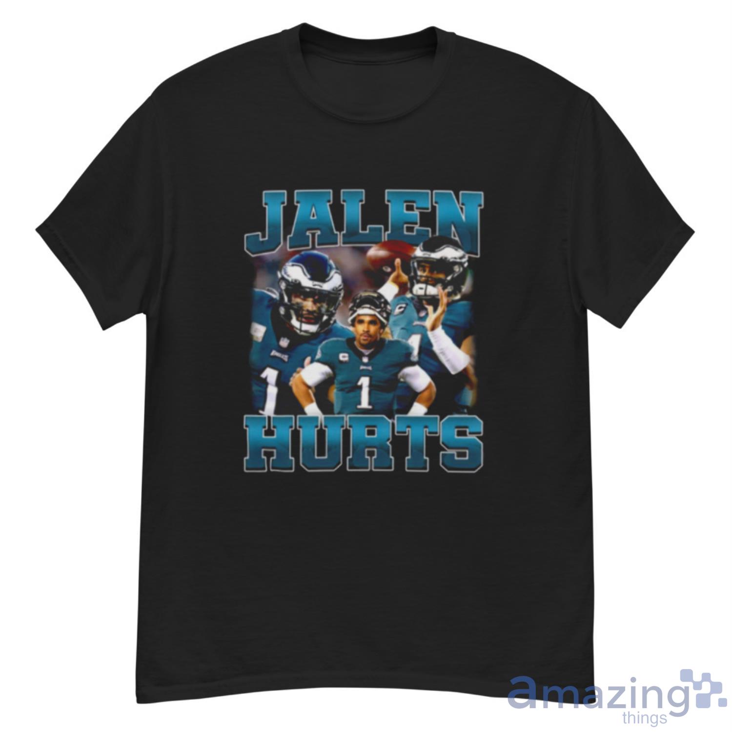 Bintage 90s Bootleg Jalen Hurts Philadelphia Eagles Shirt - Bring
