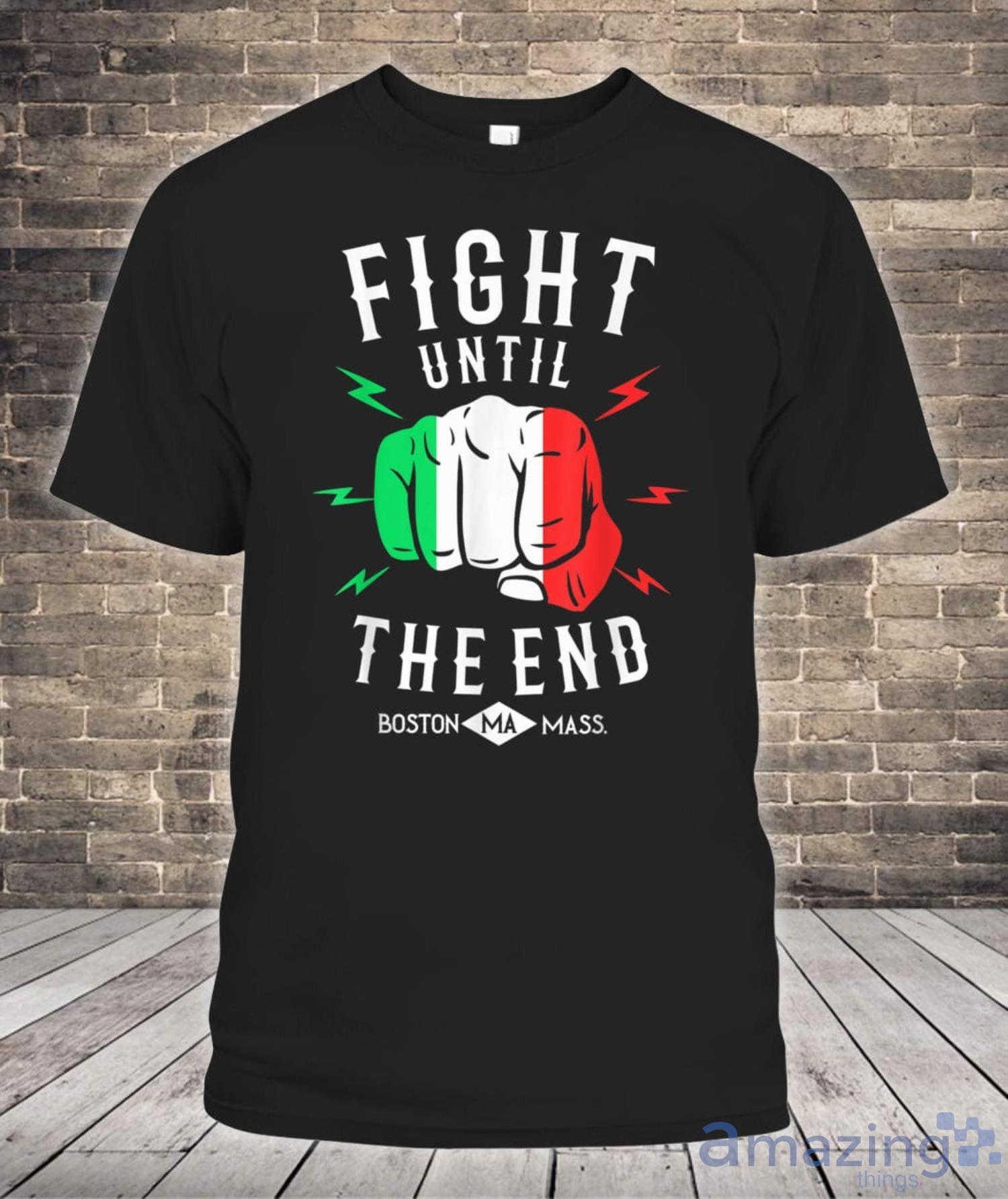 Boston Irish Boxing St Patricks Day Boston Mass Shirt Product Photo 1